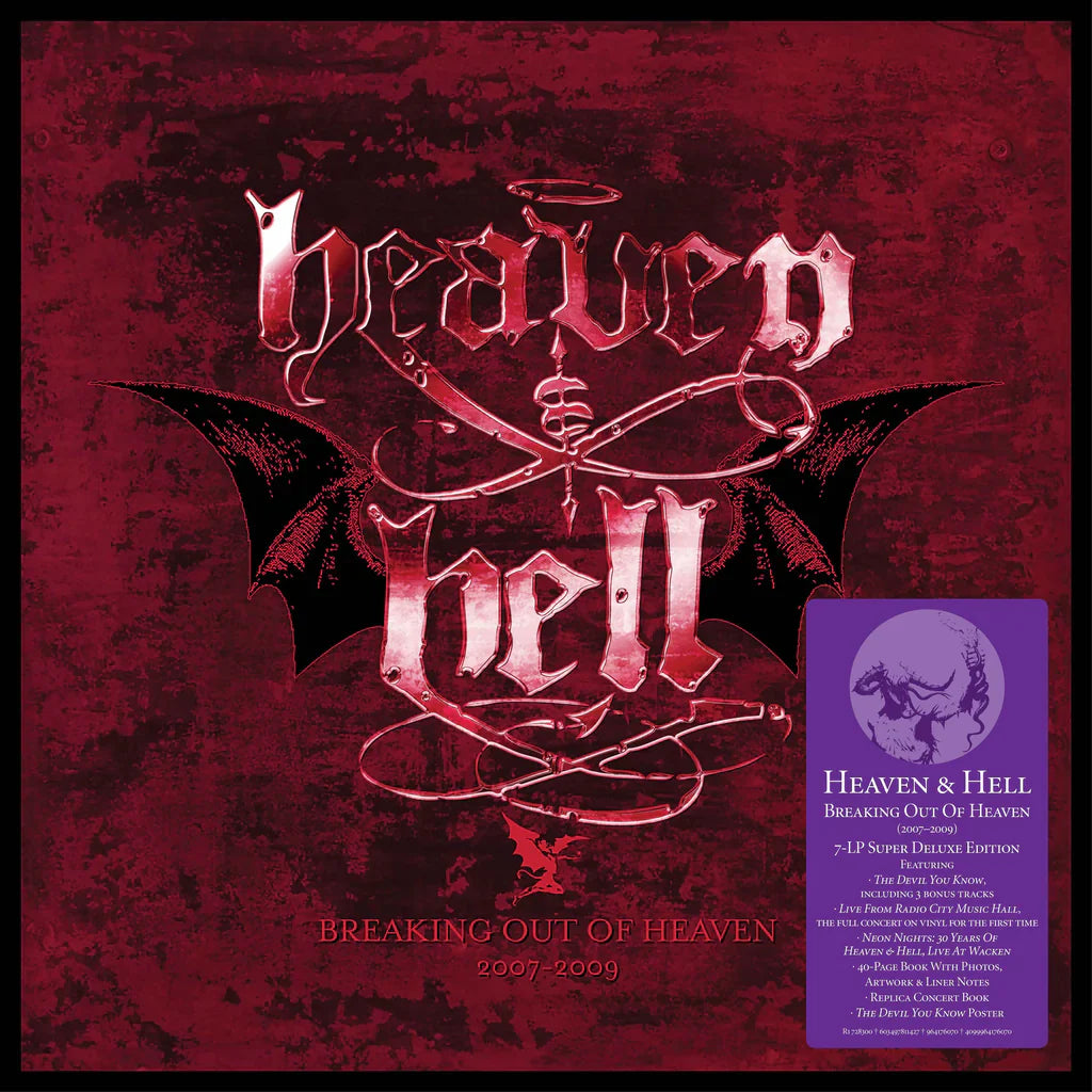 HEAVEN & HELL 'BREAKING OUT OF HEAVEN: 2007-2009' BOX SET (Deluxe Edit