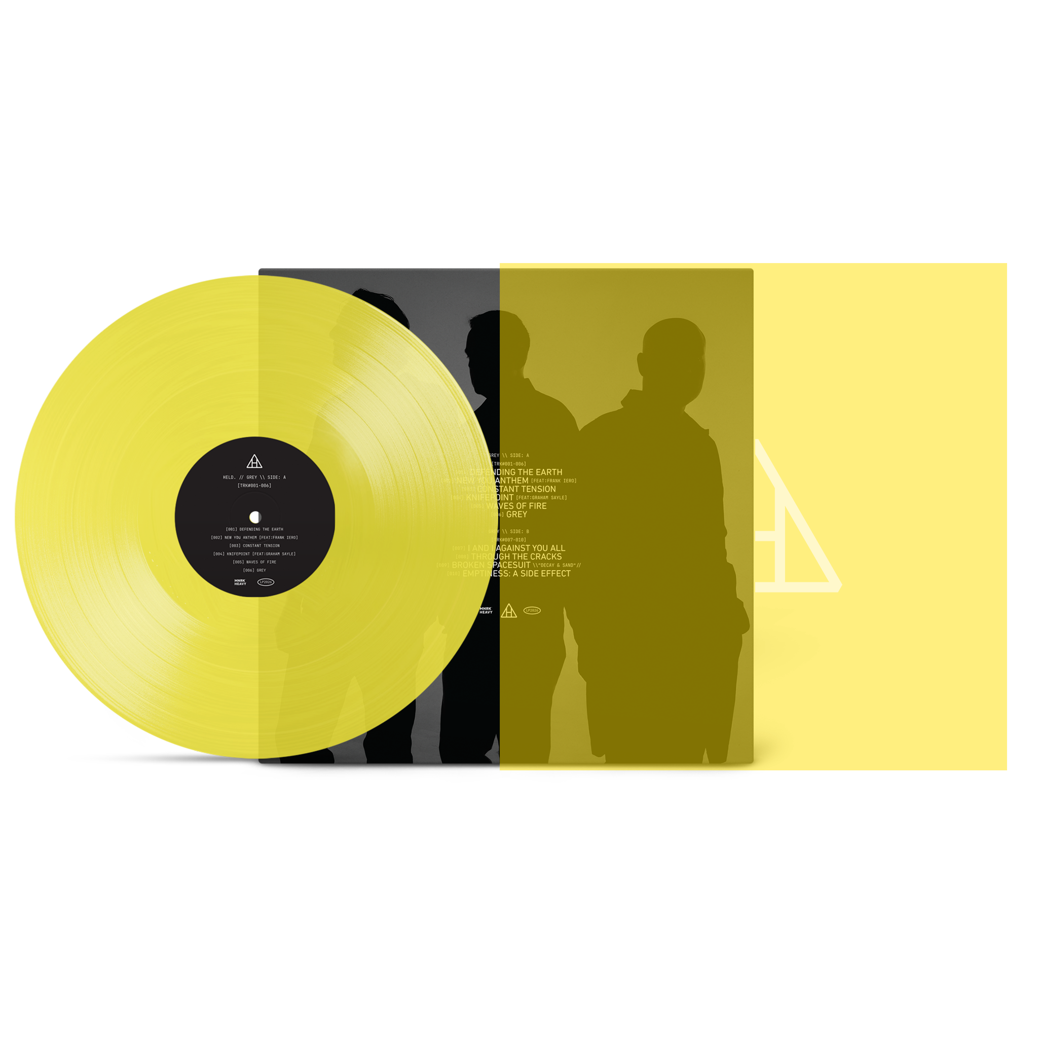 HELD. 'GREY' LP (Knifepoint Deluxe Vinyl)