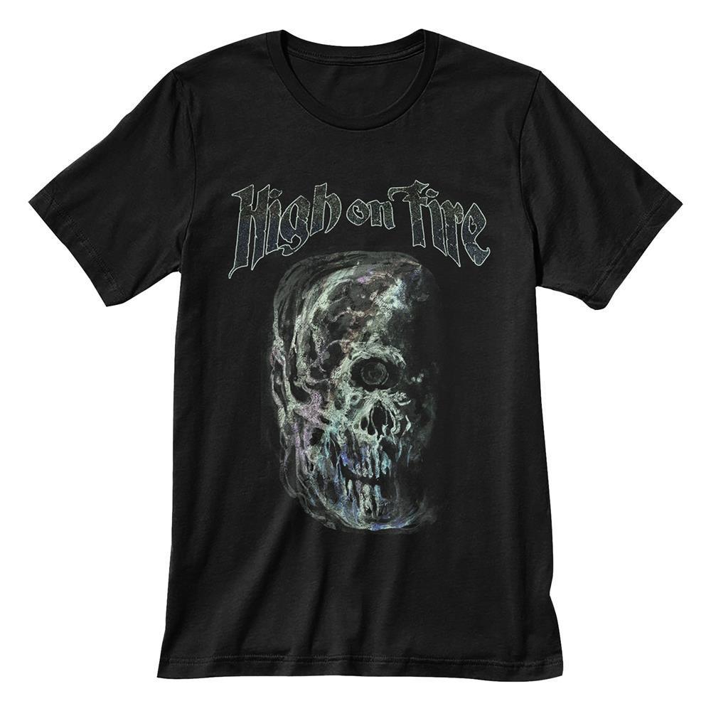 HIGH ON FIRE SKULL TEE T-SHIRT