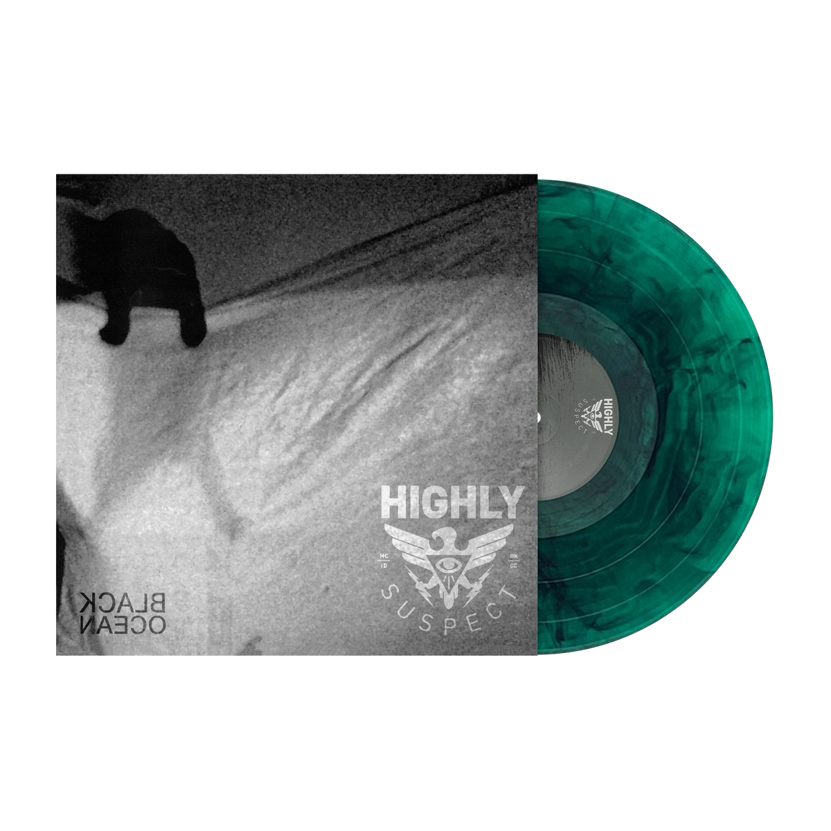 HIGHLY SUSPECT'BLACK OCEAN' EP (Exclusive ' Limited to 500, 'Pounamu' Vinyl)