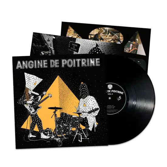 ANGINE DE POITRINE Vol.I & Vol.II CD2枚 ANGINE DE POITRINE 'VOL. II' LP