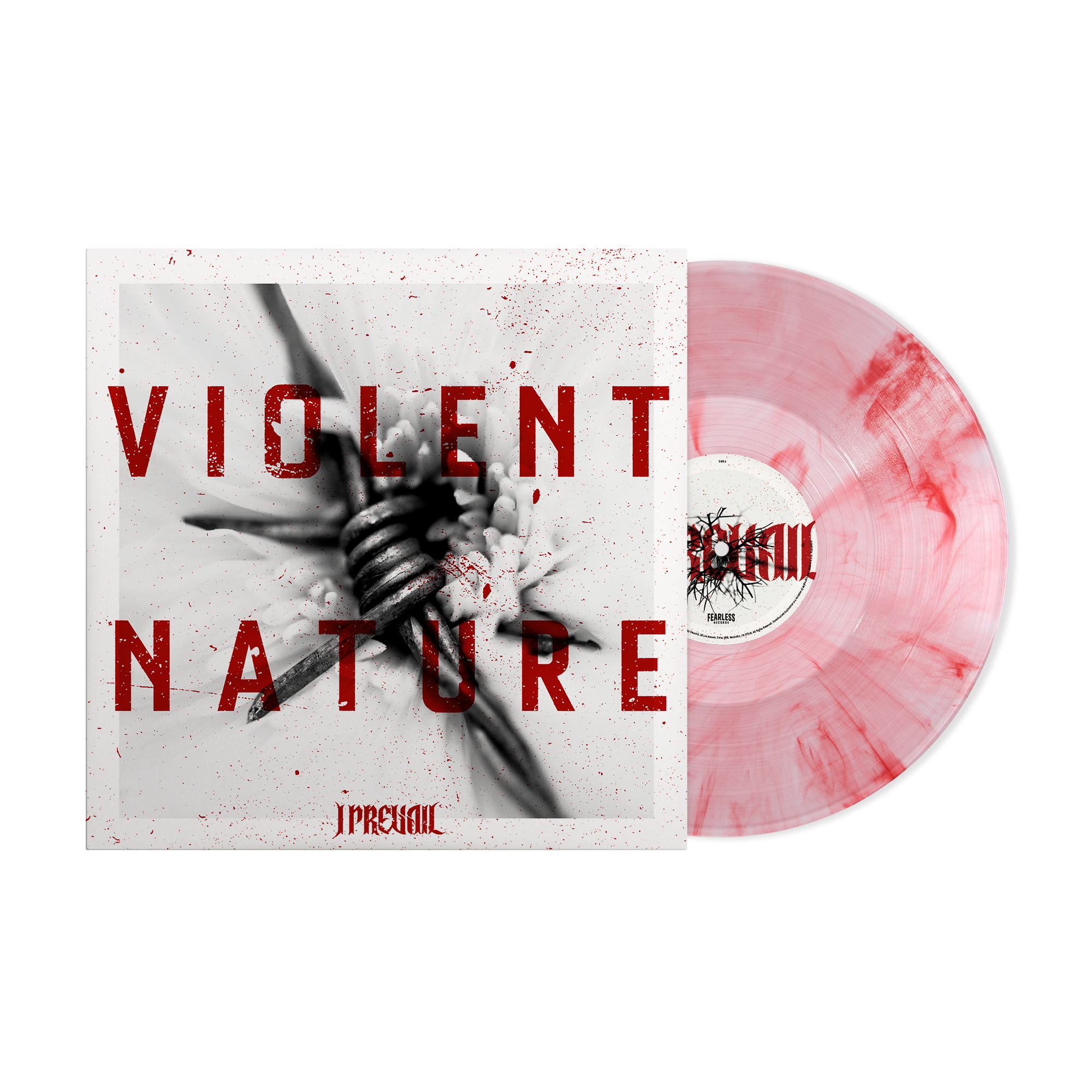 ANARCHY VIOLENCE / OUTSIDER稀少LP I PREVAIL 'VIOLENT NATURE' LP (Exclusive – Limited to 500, Blood Shot