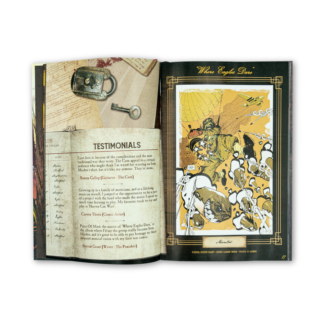 IRON MAIDEN: PIECE OF MIND - HARDCOVER EDITION