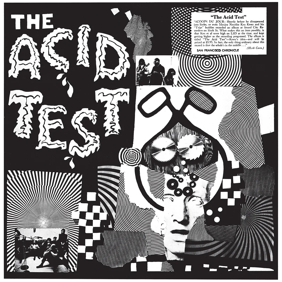KEN KESEY/GRATEFUL DEAD 'THE ACID TEST' LP (Blue Vinyl)