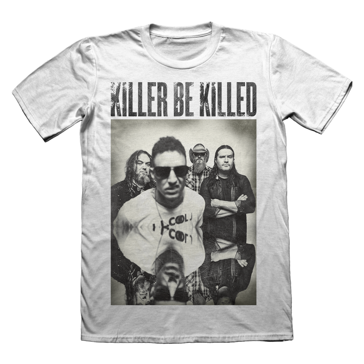 KILLER BE KILLED ARTIST SERIES : TRAVIS SHINN 'PHOTO T-SHIRT' ON WHITE
