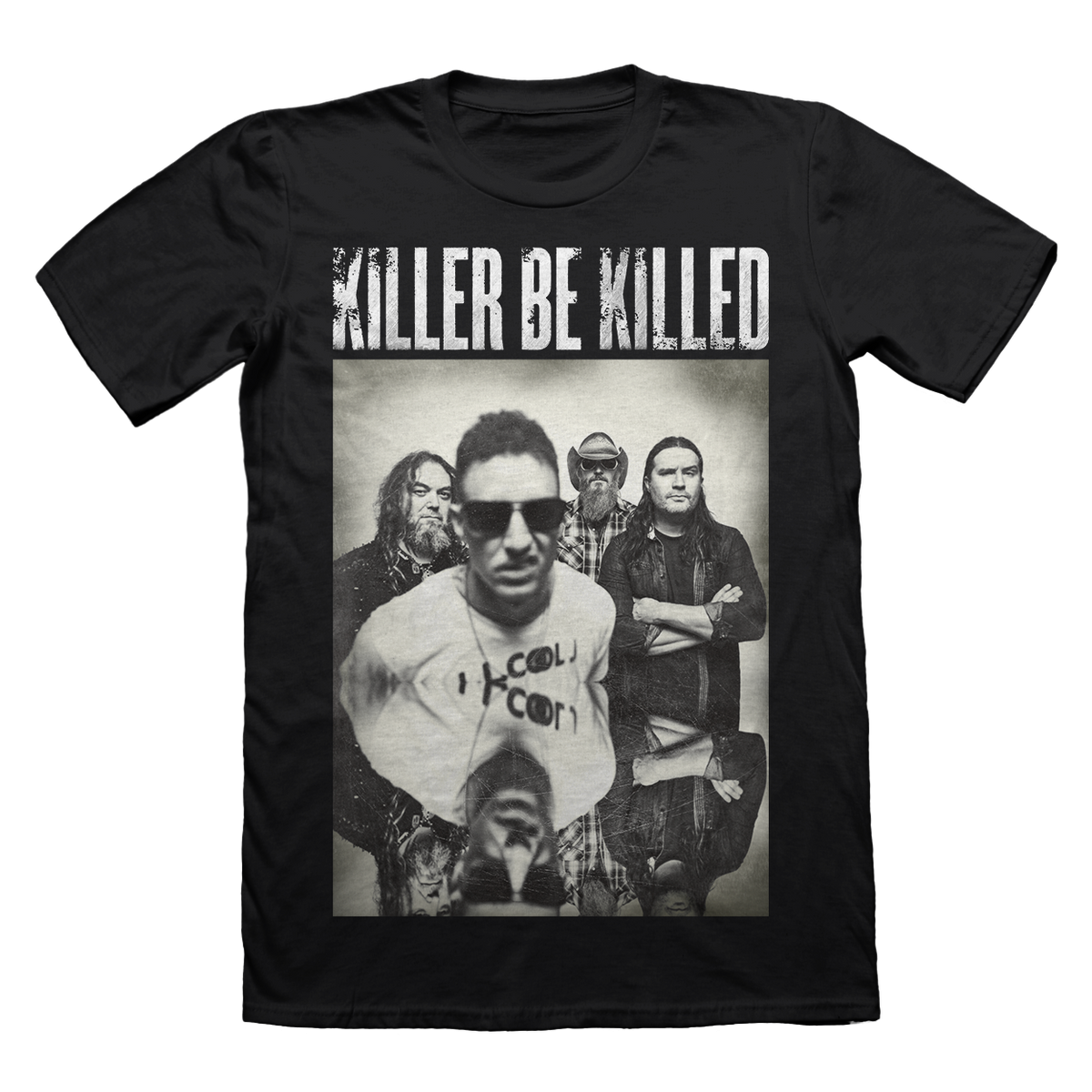 KILLER BE KILLED ARTIST SERIES : TRAVIS SHINN 'PHOTO T-SHIRT' ON BLACK