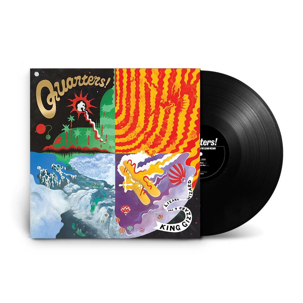 KING GIZZARD & THE LIZARD WIZARD 'QUARTERS!' LP (Recycled Vinyl)
