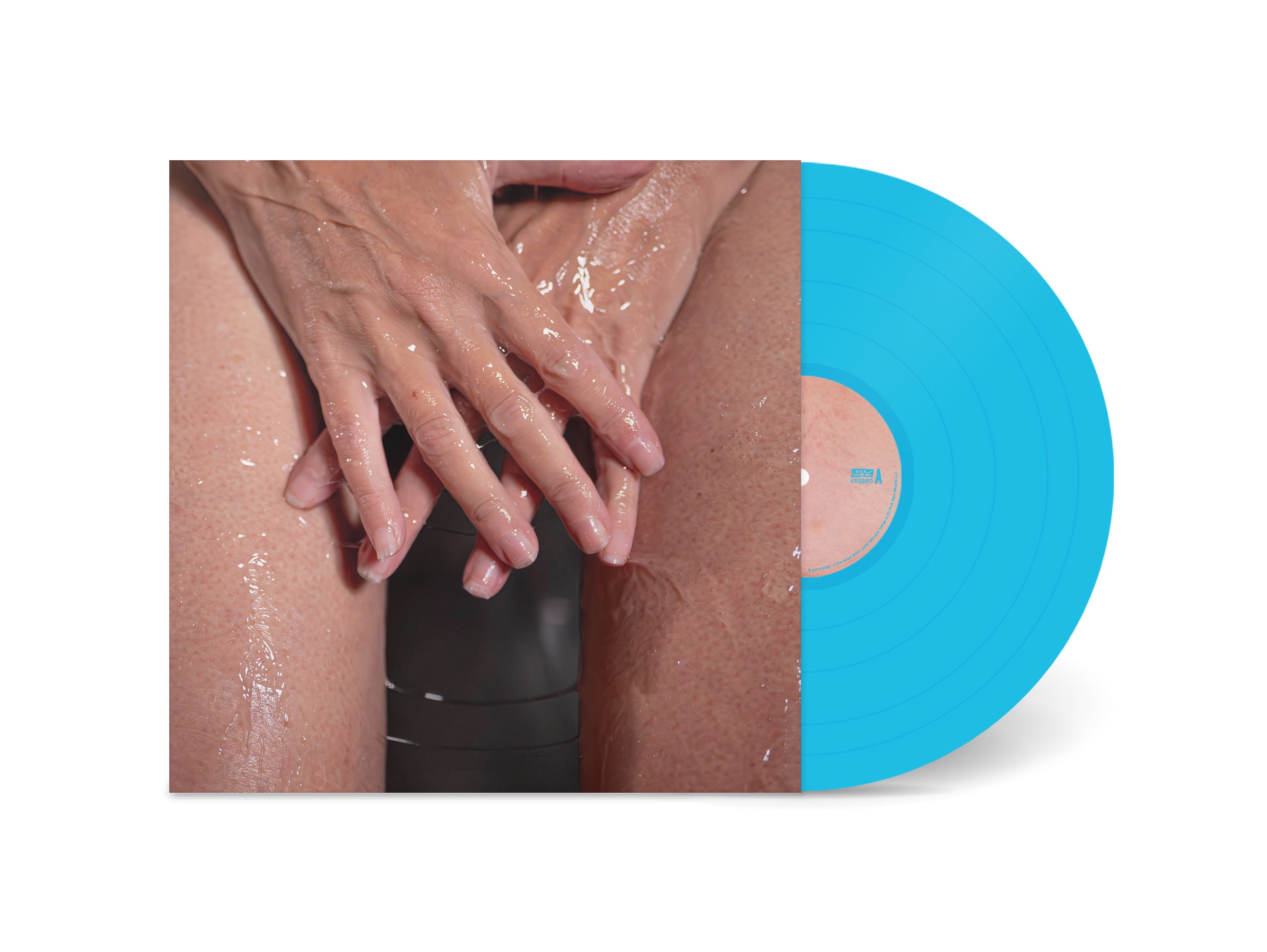 PEACHES 'NO LUBE SO RUDE' LP (Electric Blue Vinyl)