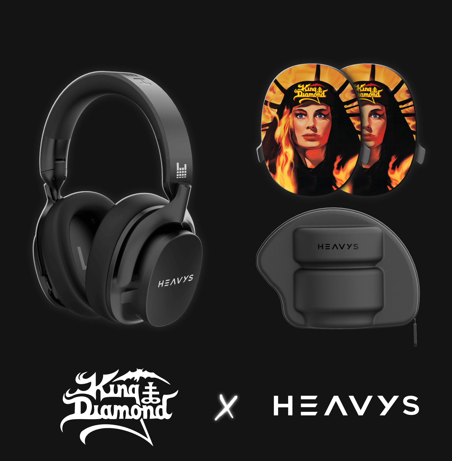 KING DIAMOND 'FATAL PORTRAIT' SHELLS