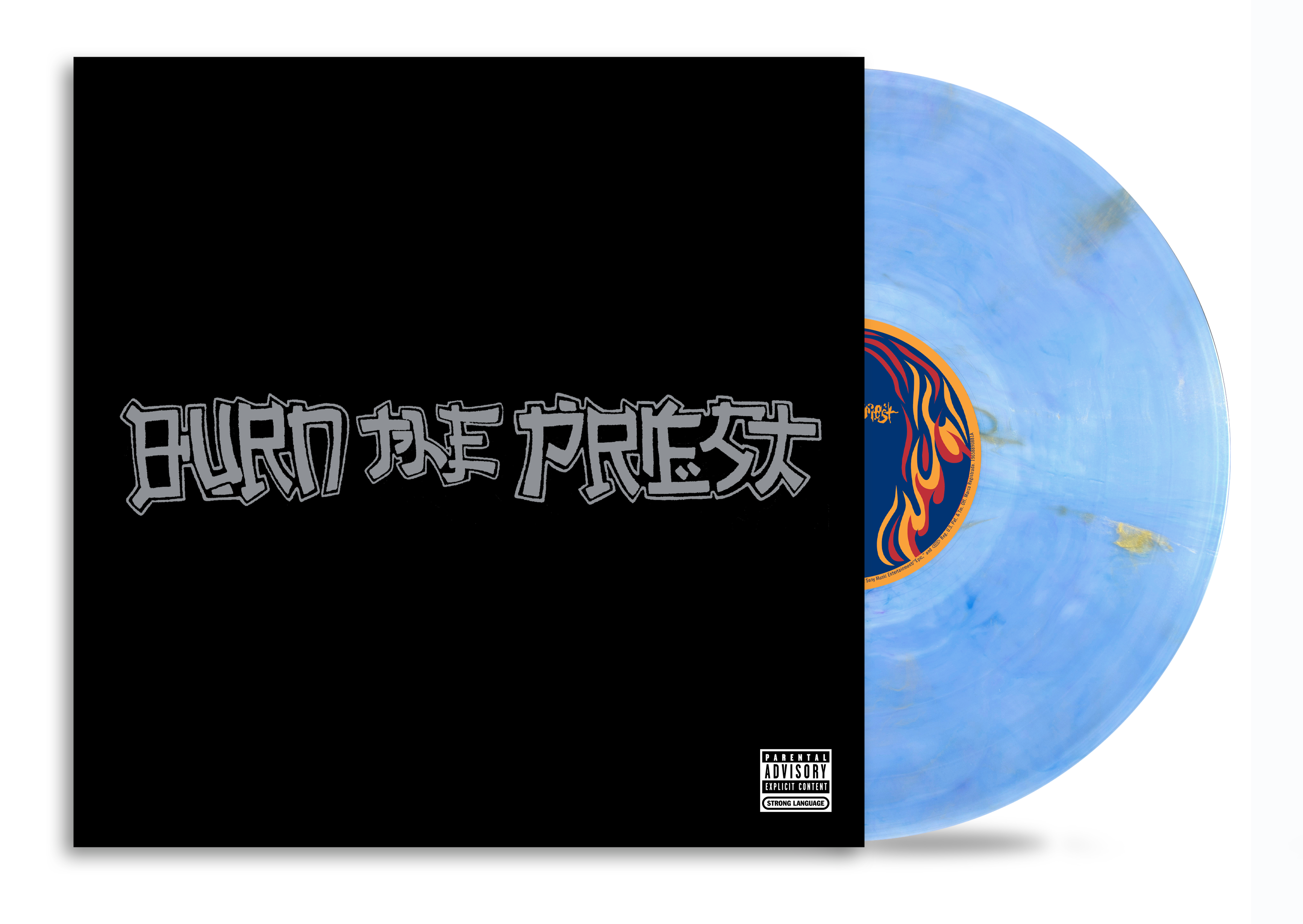 LAMB OF GOD ‘BURN THE PRIEST’ LP (Limited Edition – Only 500 Made, Blue with Color Flecks Vinyl)