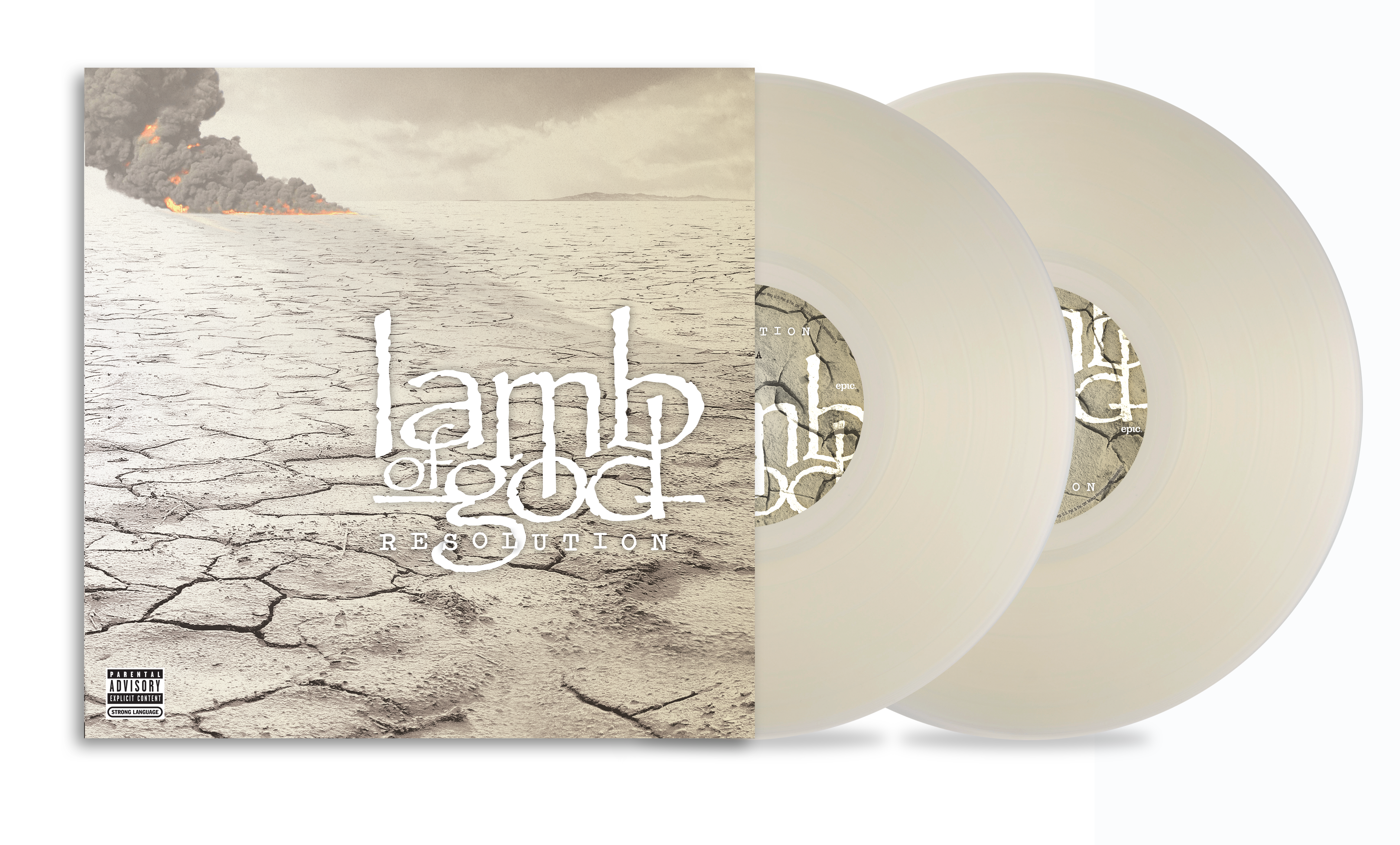 LAMB OF GOD ‘RESOLUTION’ 2LP (Limited Edition – Only 500 Made, Ivory Vinyl)