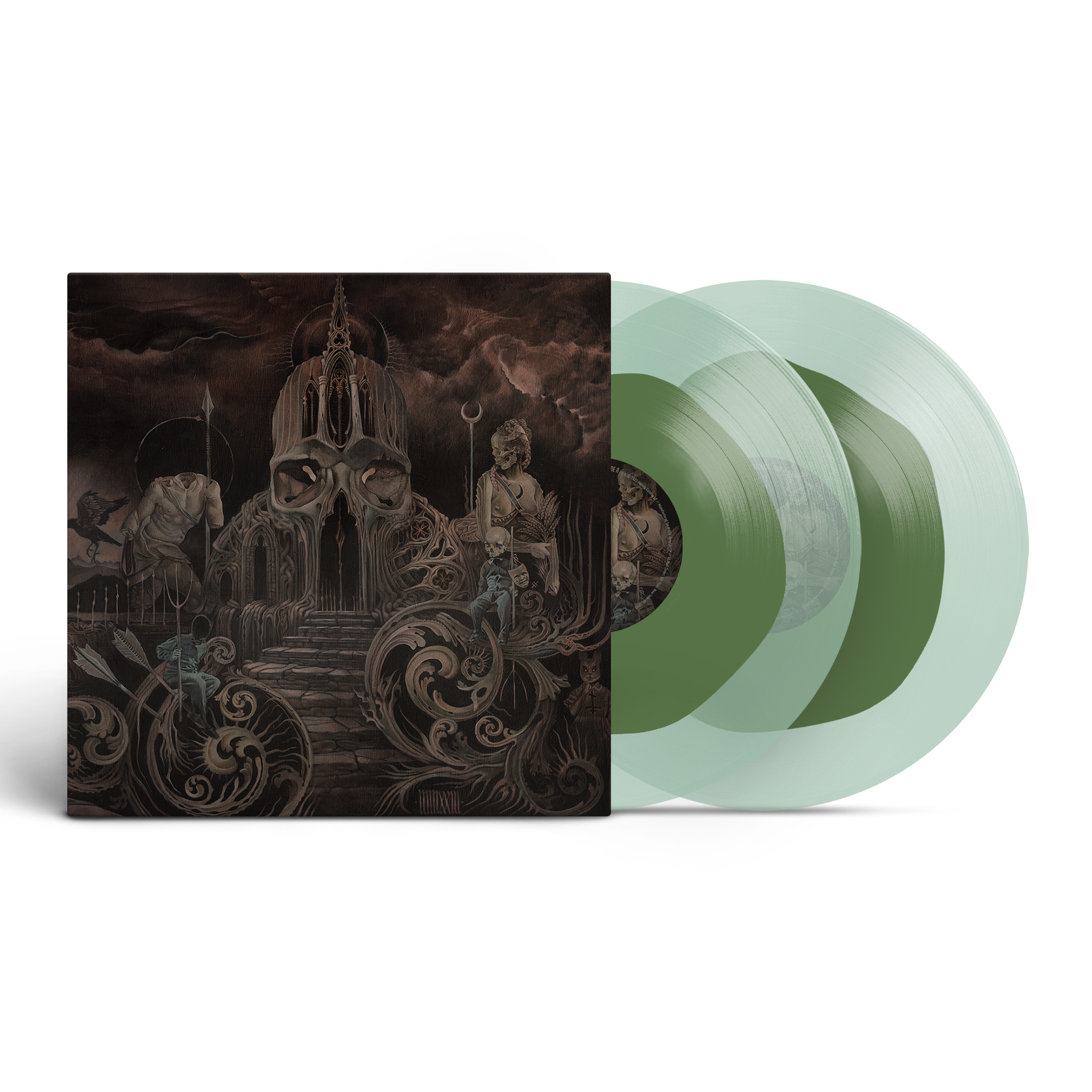 LORD DYING 'CLANDESTINE TRANSCENDENCE' 2LP (Color In Color Vinyl)
