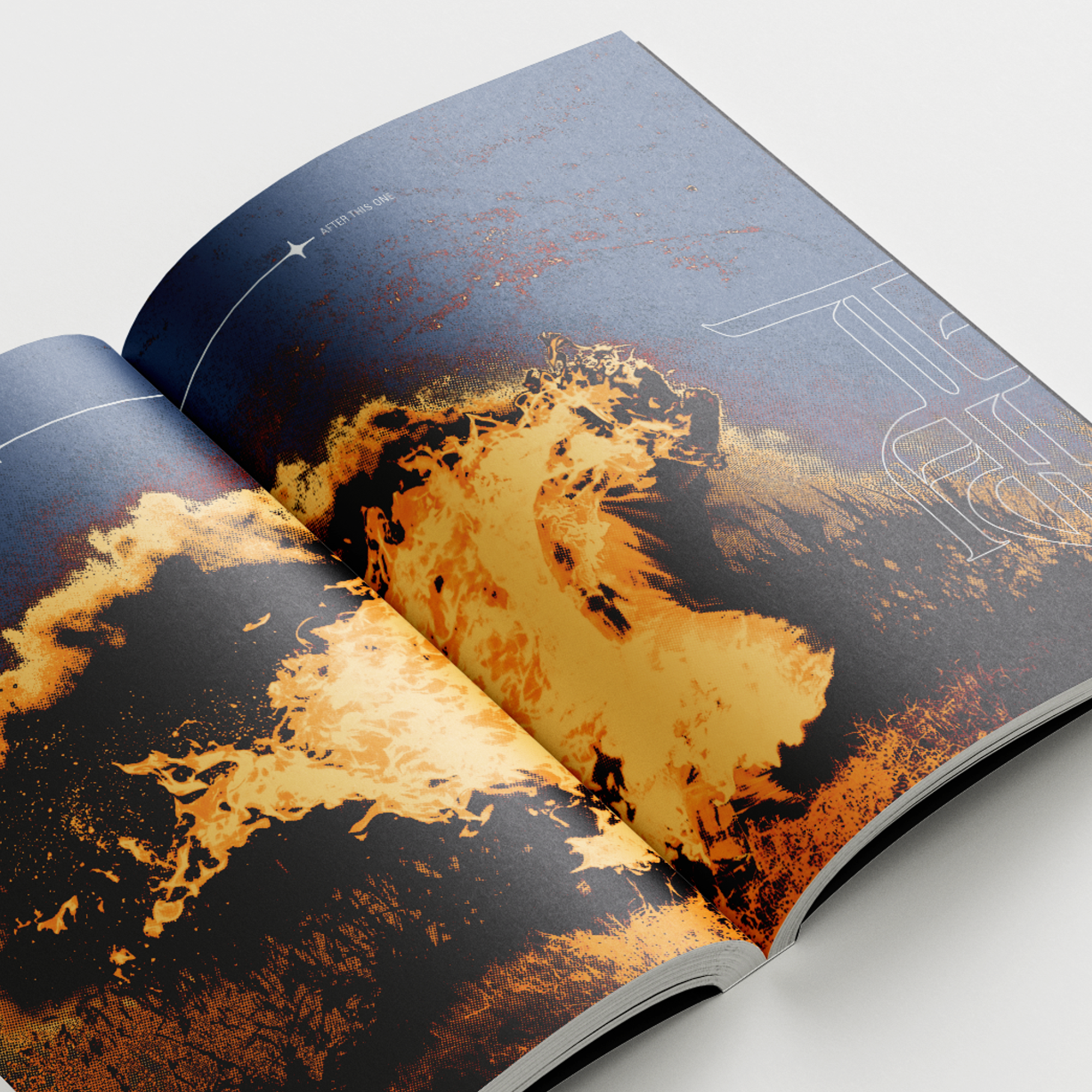 UNDEROATH 'THE PLACE AFTER THIS ONE' CD + ZINE