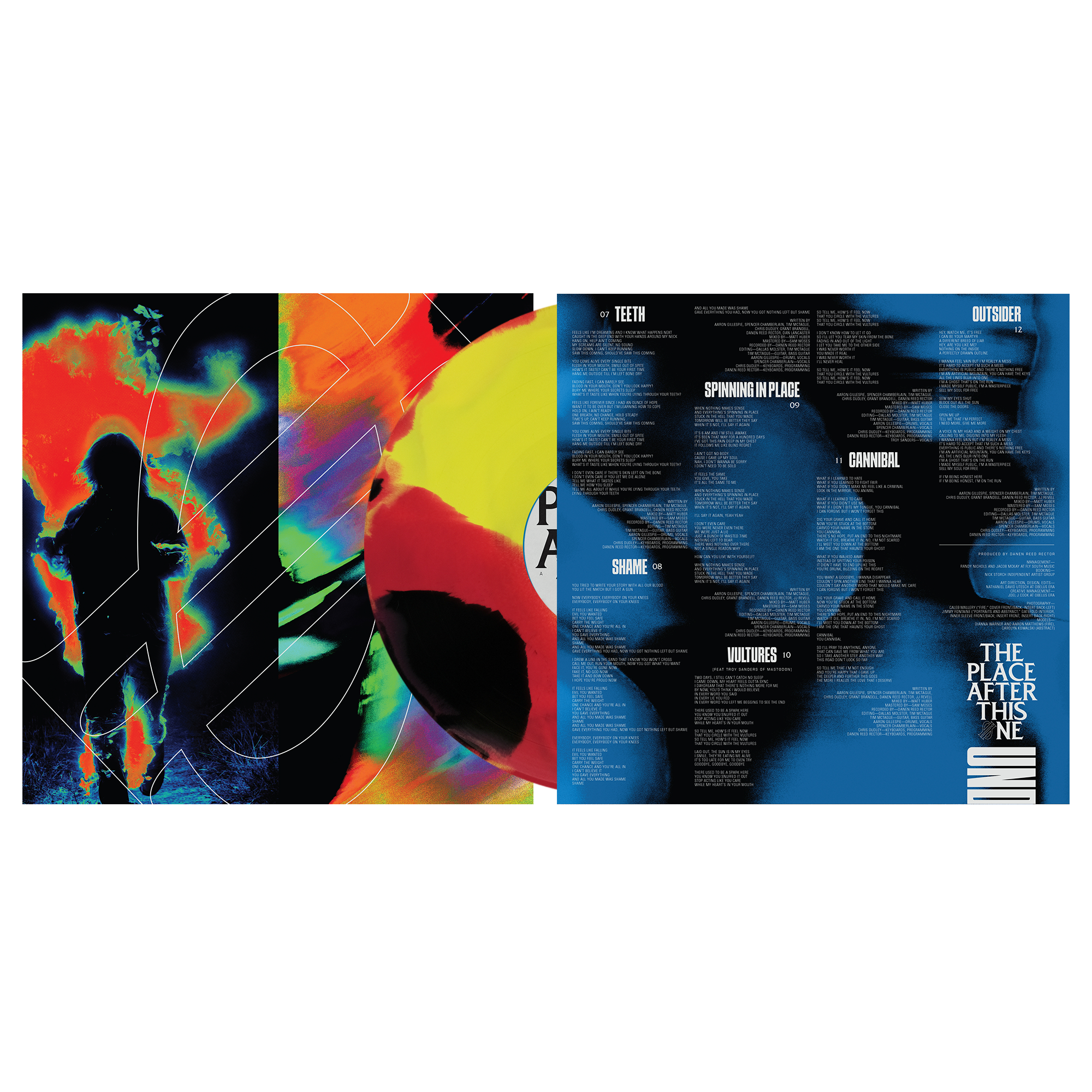 UNDEROATH 'THE PLACE AFTER THIS ONE' LP (Deluxe Thermo Vinyl)