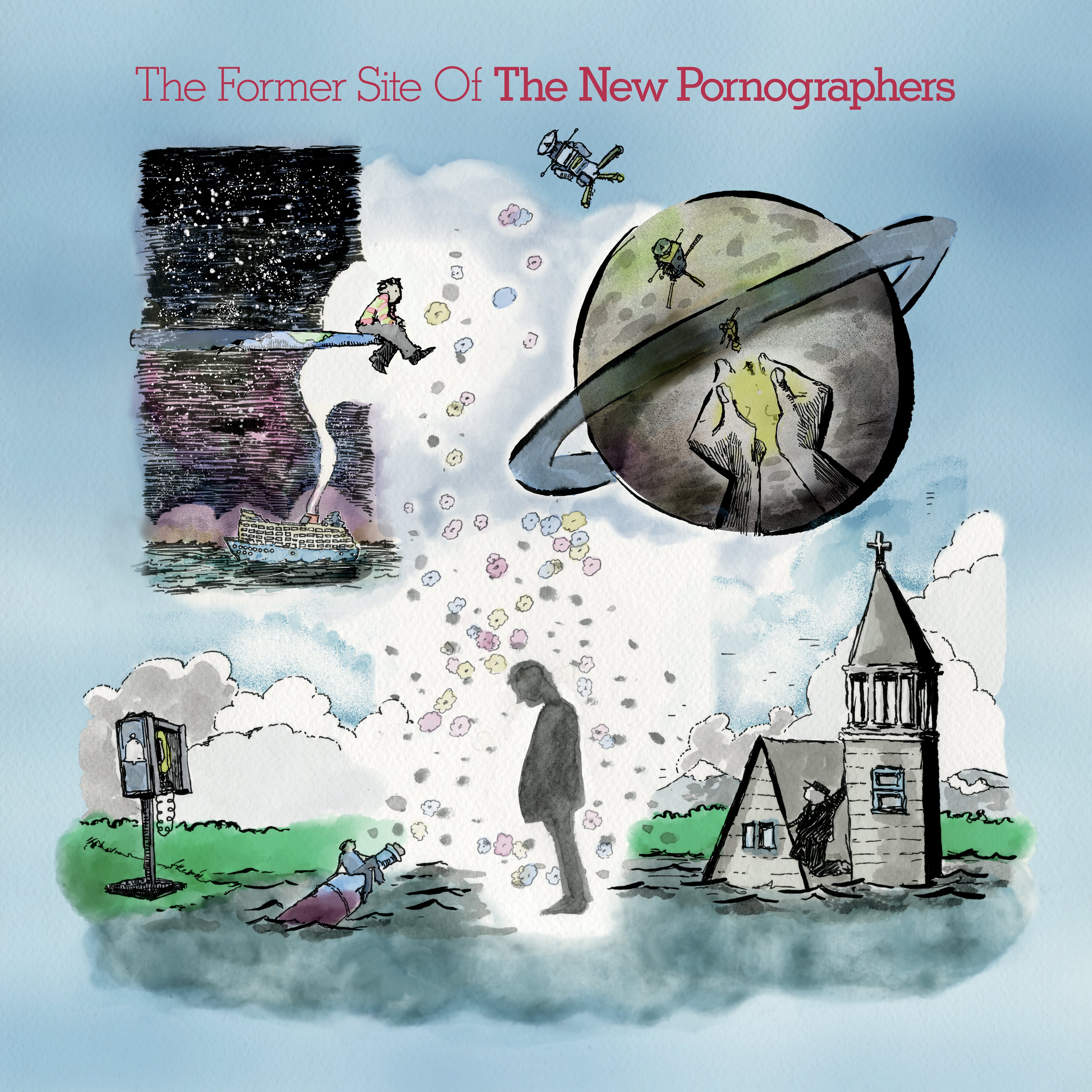THE NEW PORNOGRAPHERS 'THE FORMER SITE OF' LP
