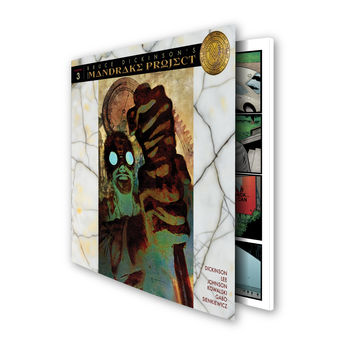 BRUCE DICKINSON'S THE MANDRAKE PROJECT: ISSUE 3 - STANDARD EDITION