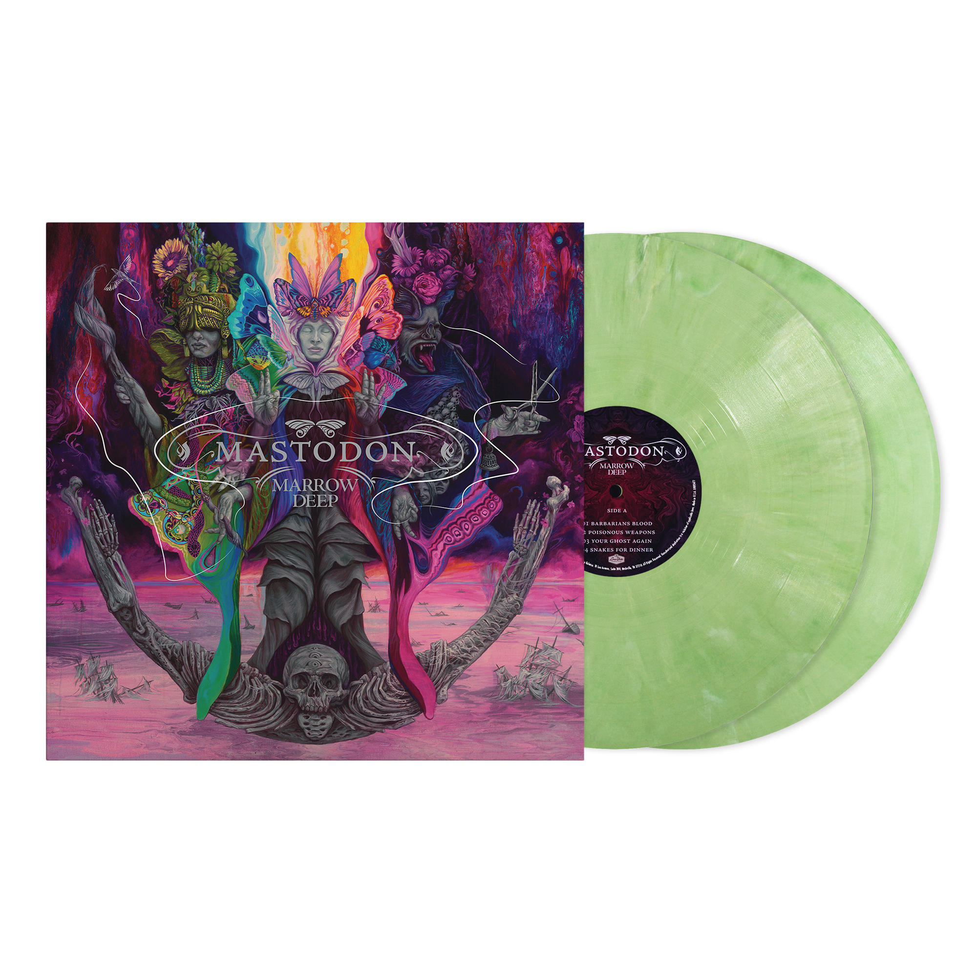 MASTODON ‘MARROW DEEP’ 2LP (Exclusive – Various Color Vinyl)