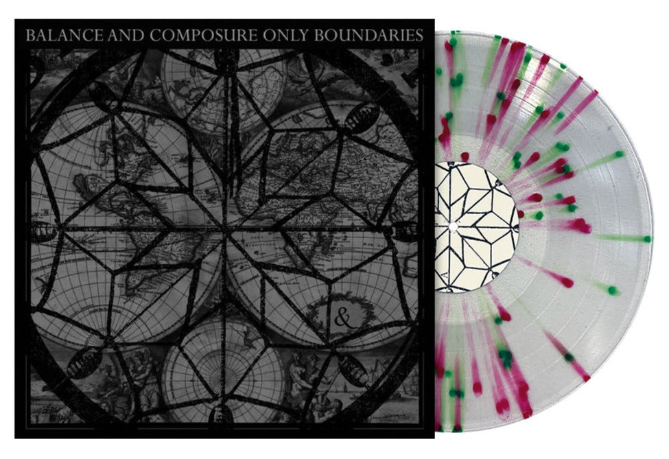 BALANCE AND COMPOSURE ‘ONLY BOUNDARIES’ EP (Limited Edition – Only 150 made, Clear w/ Green & Red Splatter Vinyl)