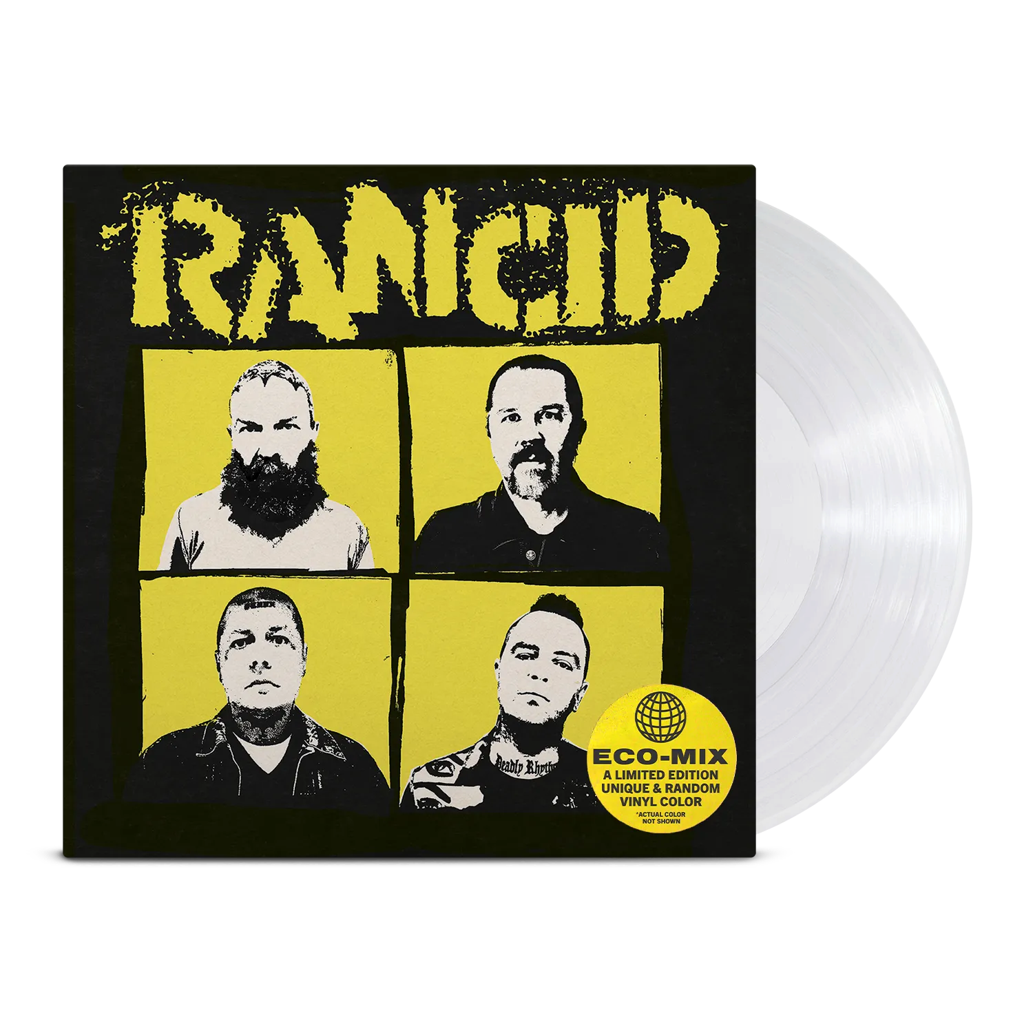 RANCID 'TOMORROW NEVER COMES' LP (Eco Mix Vinyl)