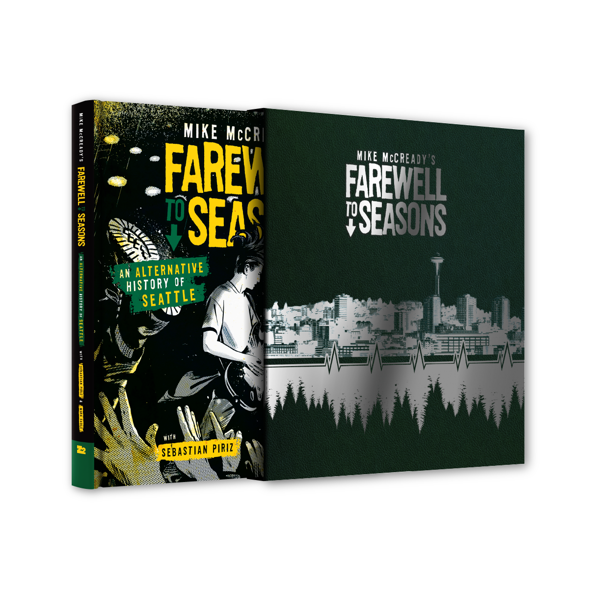 MIKE MCCREADY ‘FAREWELL TO SEASONS’ LP (Exclusive – Limited to 500, "Poltergeist" Vinyl) + 12"x12" DELUXE GRAPHIC NOVEL