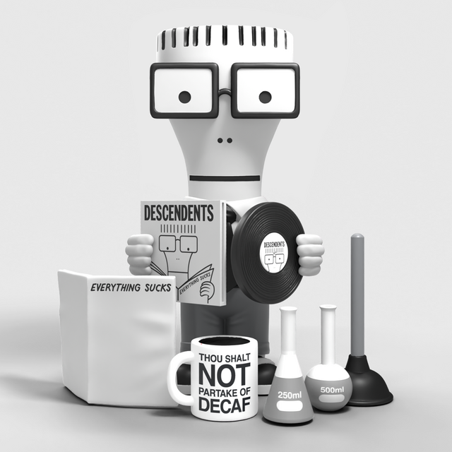 DESCENDENTS MILO 'EVERYTHING SUCKS' 7" VINYL FIGURE