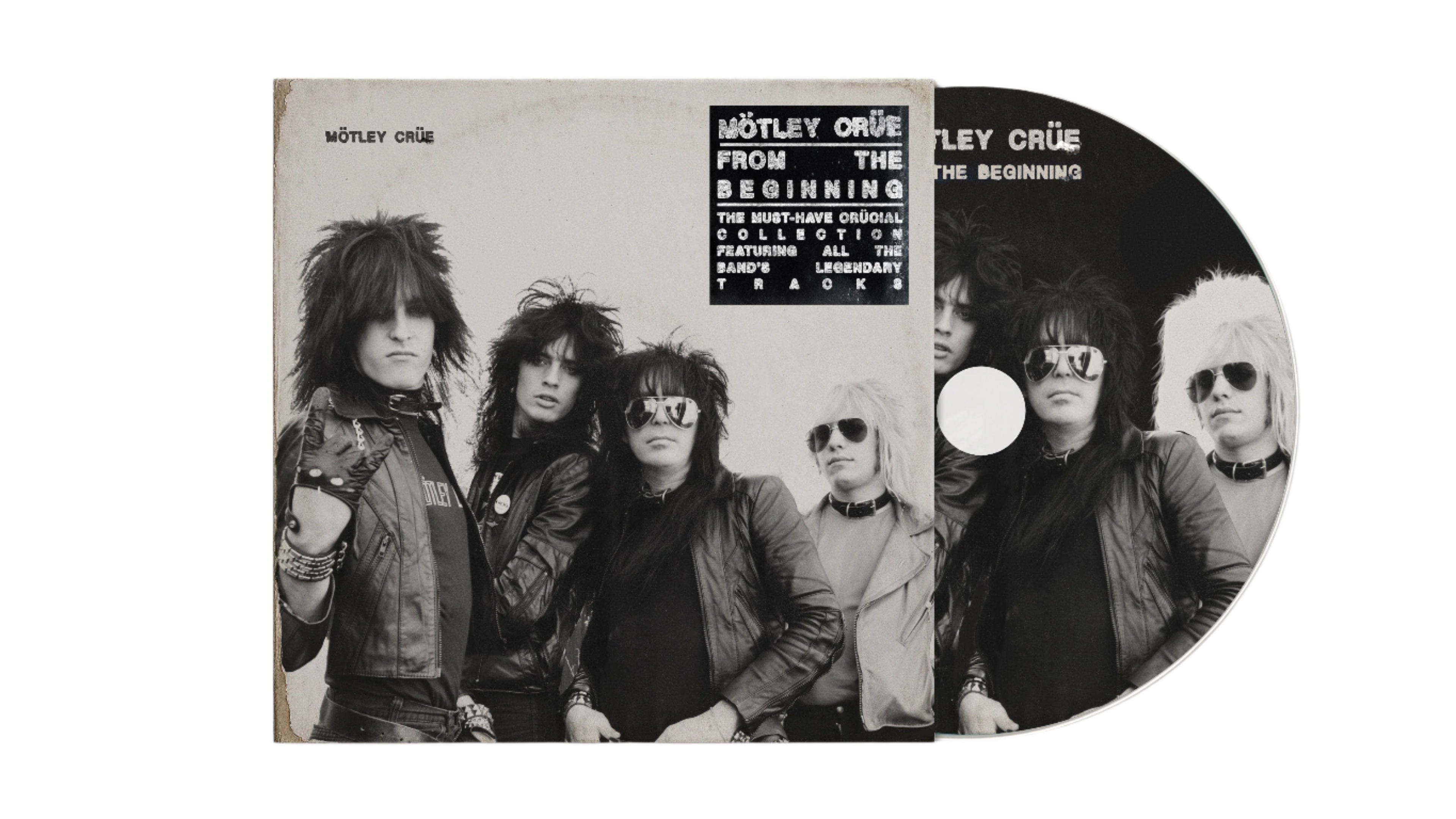 MOTLEY CRUE 'FROM THE BEGINNING' CD