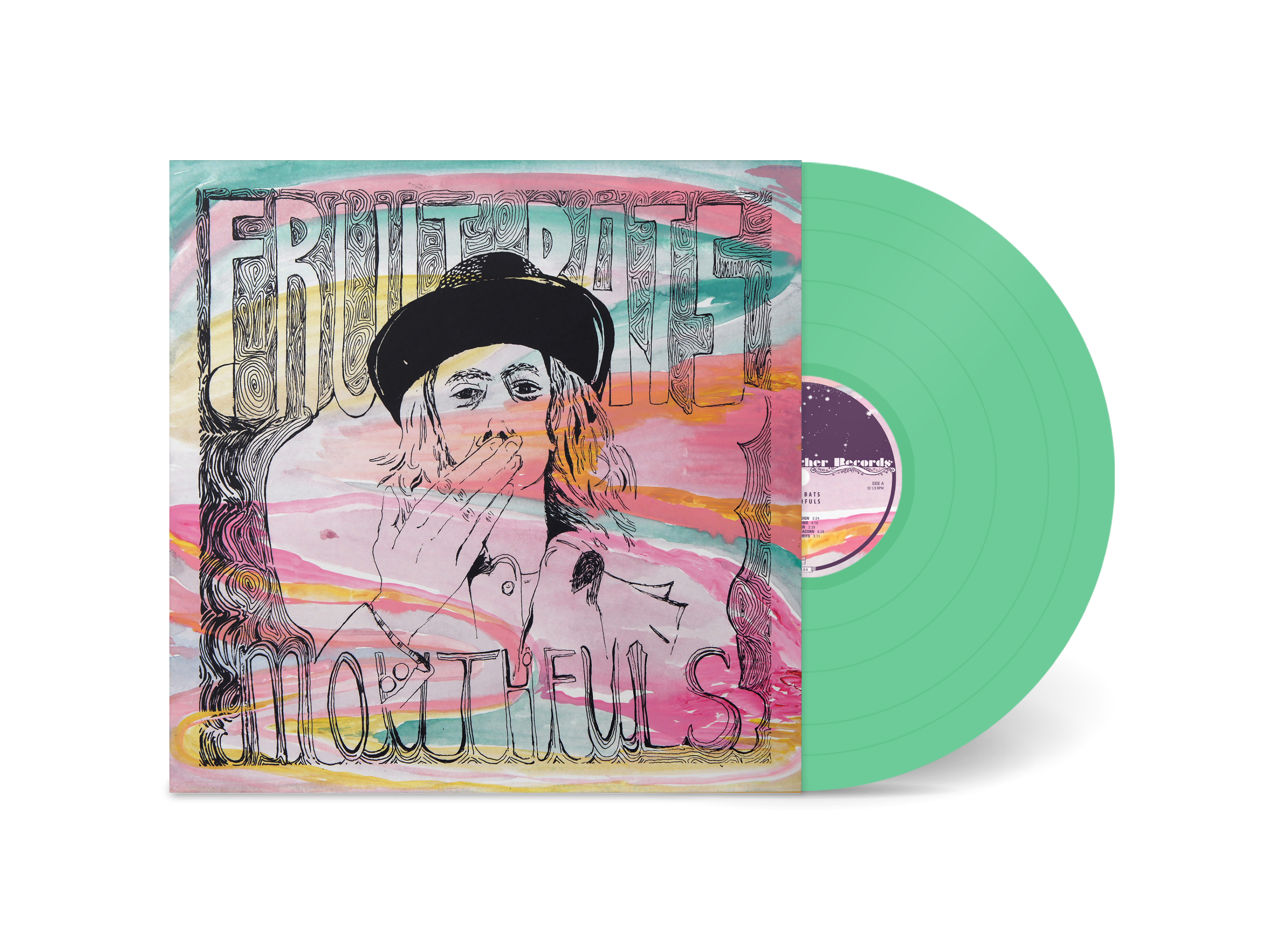 FRUIT BATS 'MOUTHFULS' LP (Mint Green Vinyl)