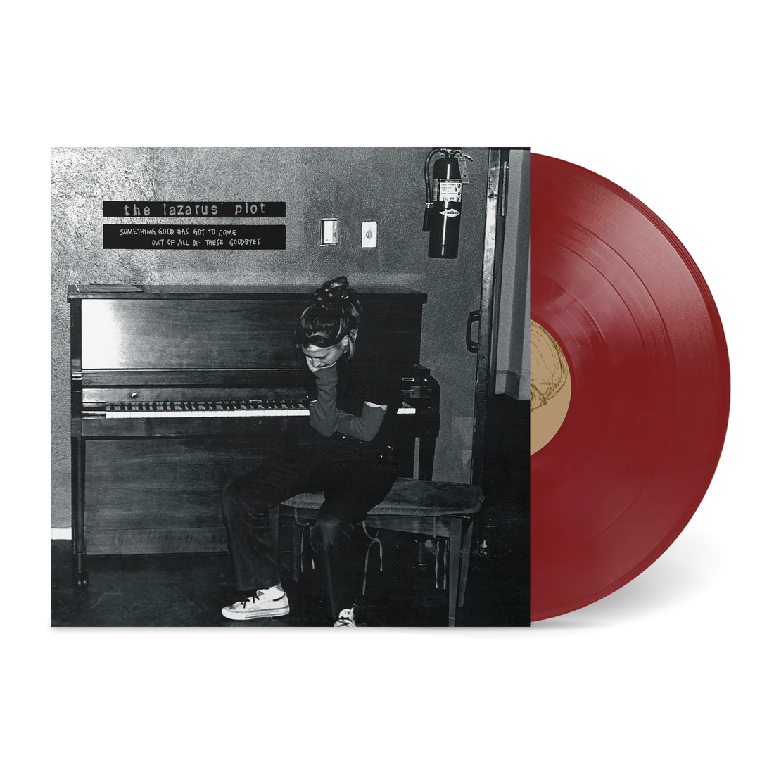 THE LAZARUS PLOT 'SOMETHING GOOD HAS GOT TO COME OUT OF ALL OF THESE GOODBYES' LP (Red Vinyl)