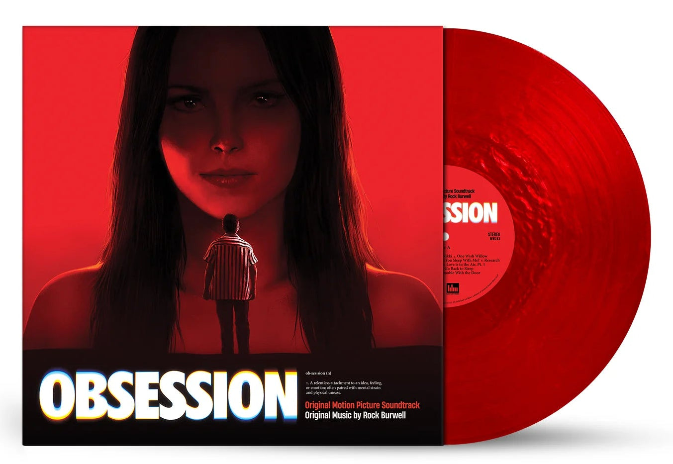 OBSESSION ORIGINAL MOTION PICTURE SOUNDTRACK LP ("Obsession" Pearlescent Red Vinyl)