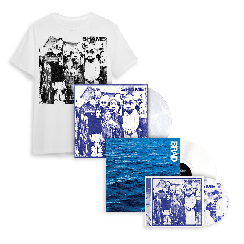 ULTIMATE BRAD BUNDLE (Exclusive 'Shame' color vinyl & CD, new LP & T-Shirt)