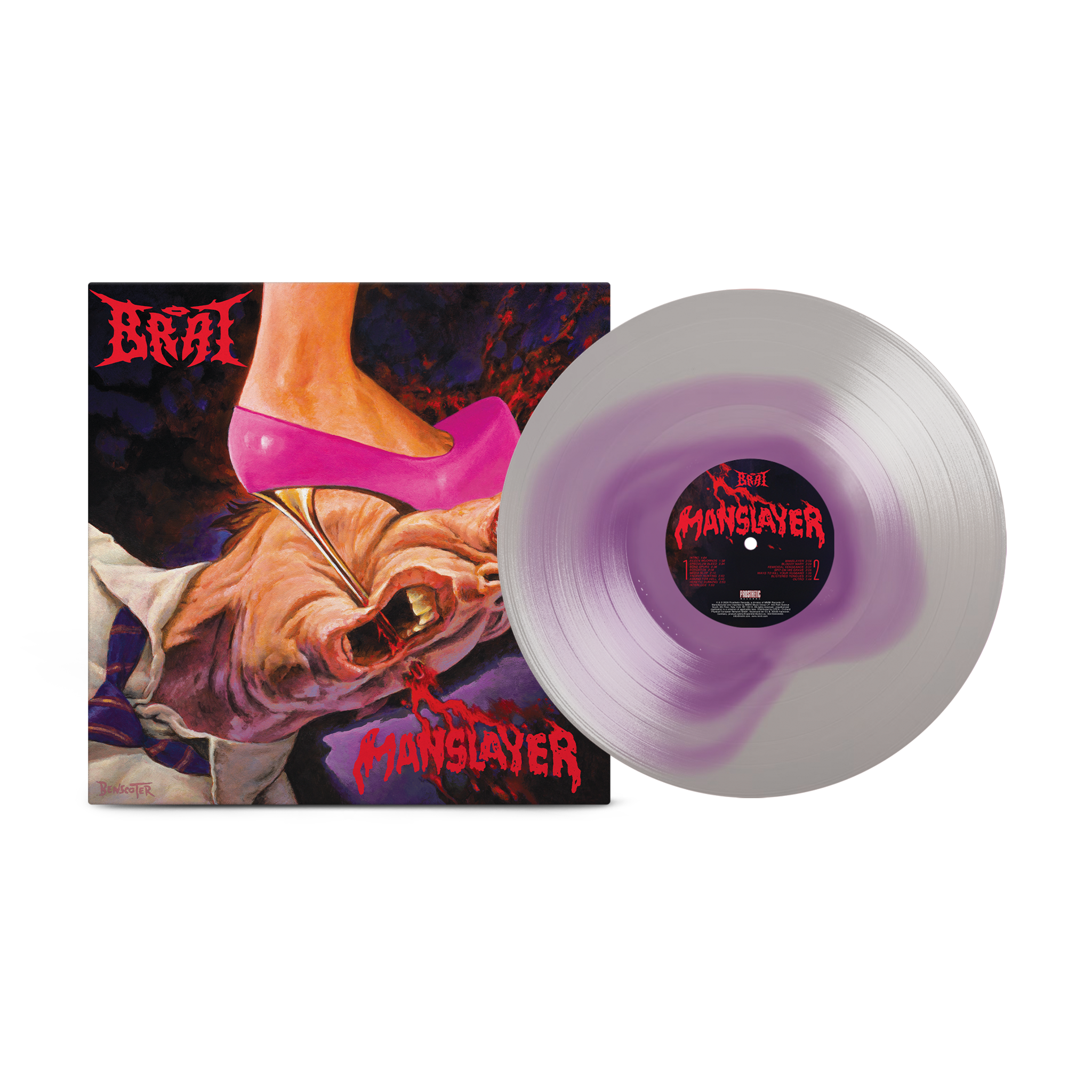 BRAT 'MANSLAYER' LP (Translucent Vinyl)
