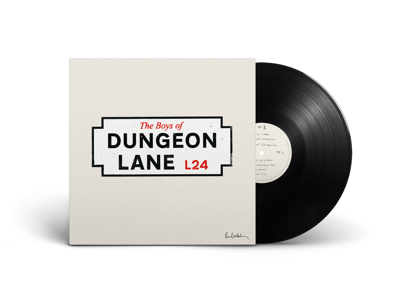 PAUL MCCARTNEY 'THE BOYS OF DUNGEON LANE' LP PAUL MCCARTNEY 'THE BOYS OF DUNGEON LANE' LP