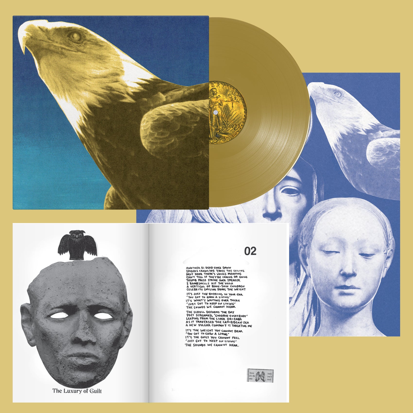 PROTOMARTYR 'HOTEL USONA' LP (Gold Vinyl)