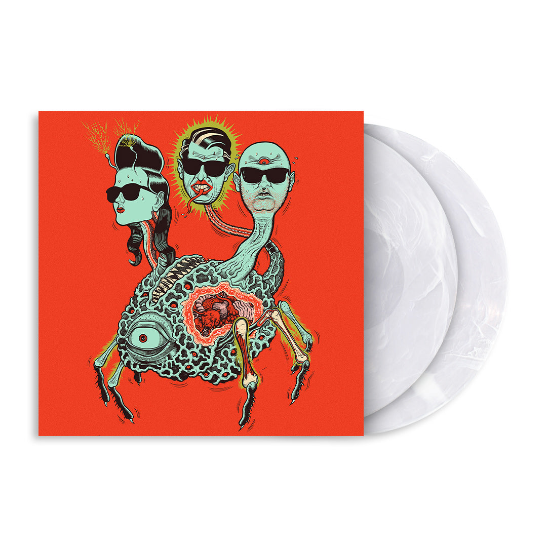 PUSCIFER 'GLOBAL PROBING, LIVE FROM PRESCOTT' 2LP (Limited Edition ' Only 500 Made, Clear w/White Smoke Vinyl)
