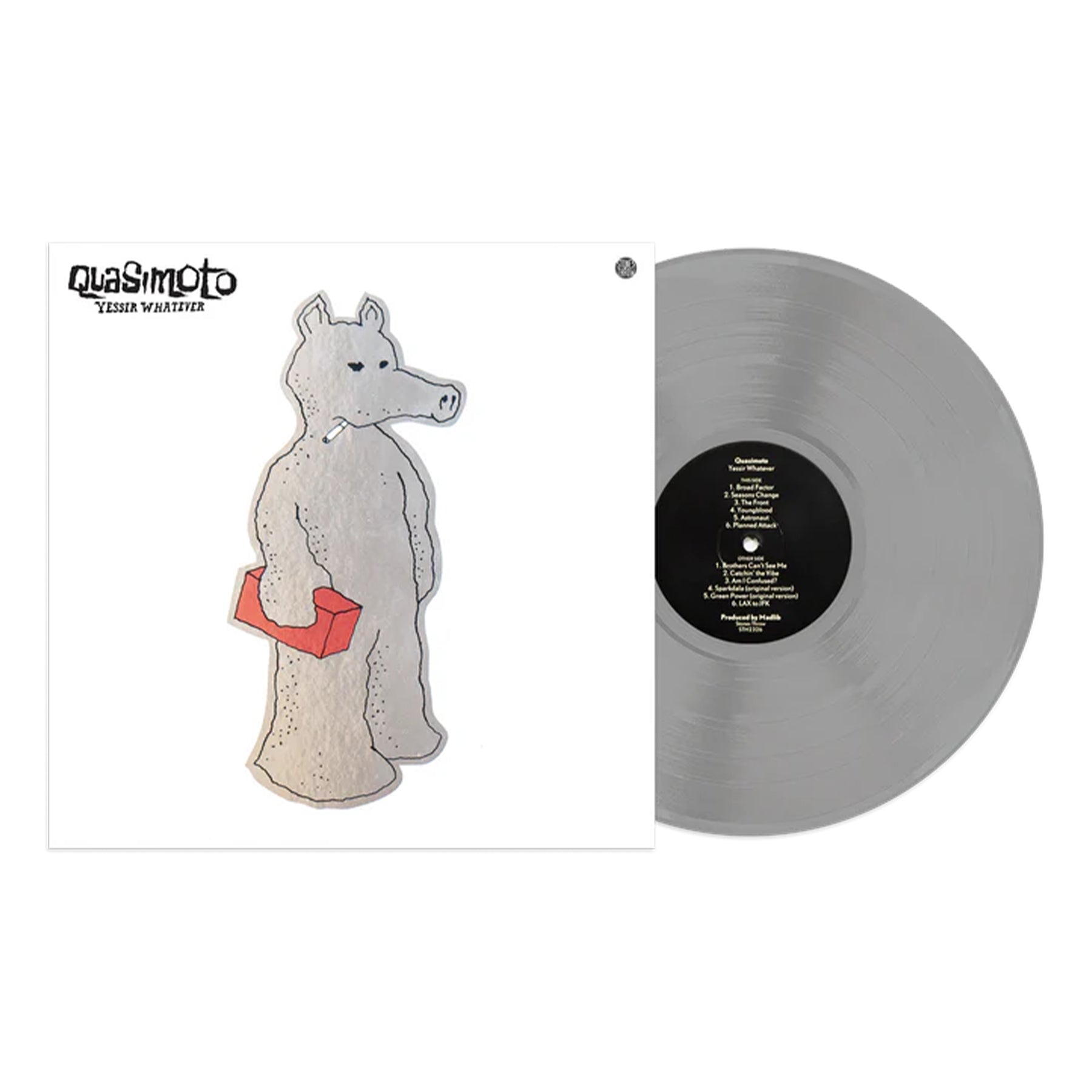 Quasimoto Yessir Whatever Silver Vinyl