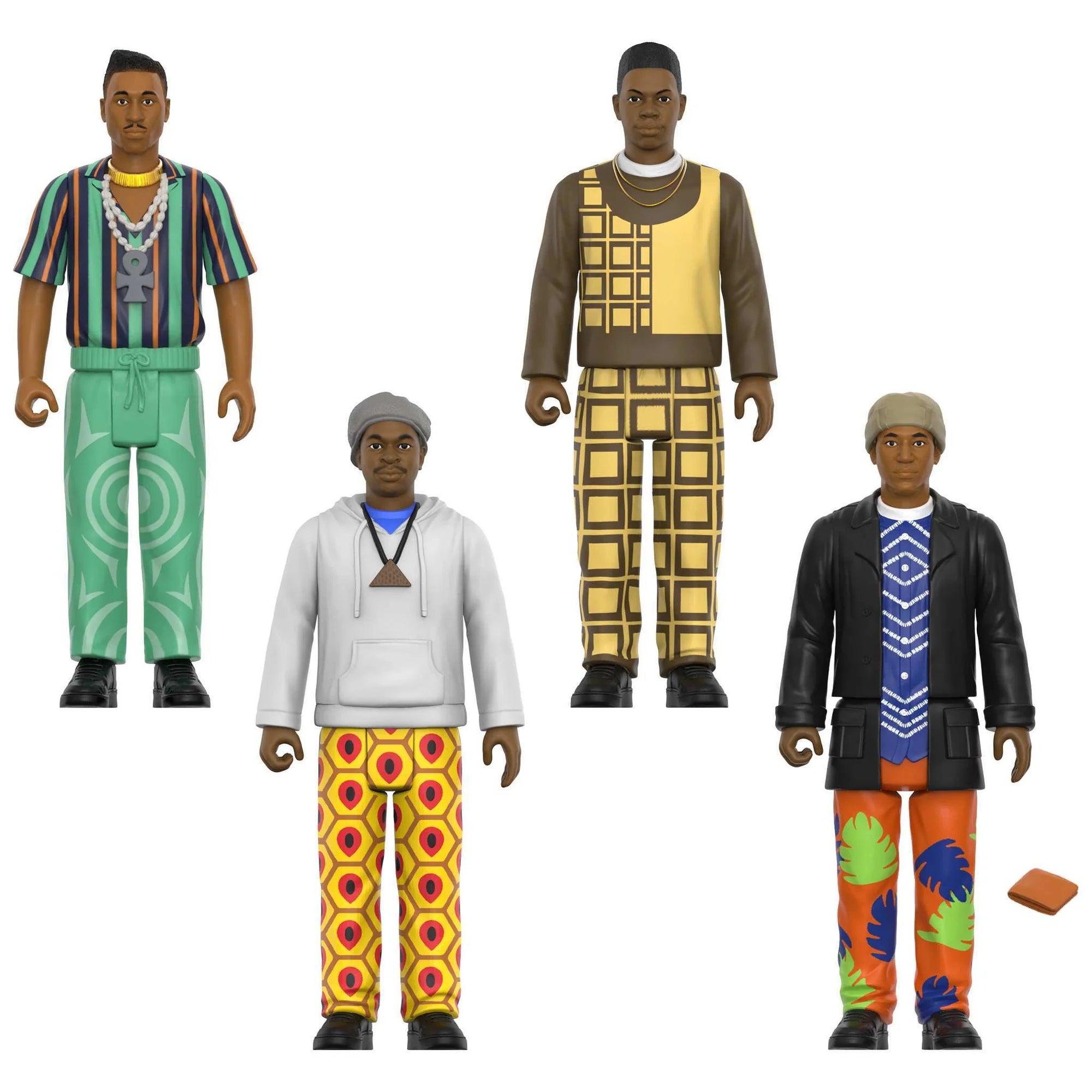 A TRIBE CALLED QUEST REACTION FIGURES WAVE 1 (People's Instinctive Travels And The Paths Of Rhythm 4-Pack)