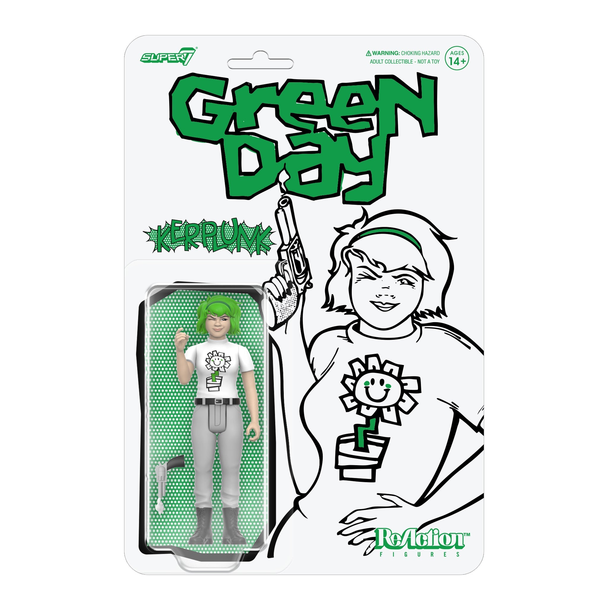 GREEN DAY 'KERPLUNK GIRL' REACTION FIGURE