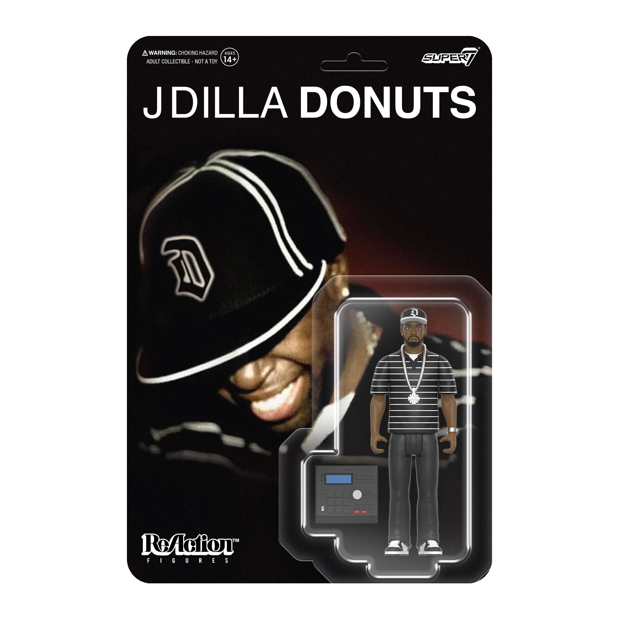 J DILLA REACTION FIGURE WAVE 1 (Donuts - Smile Album Cover) J DILLA REACTION FIGURE WAVE 1 (Donuts - Smile Album Cover)