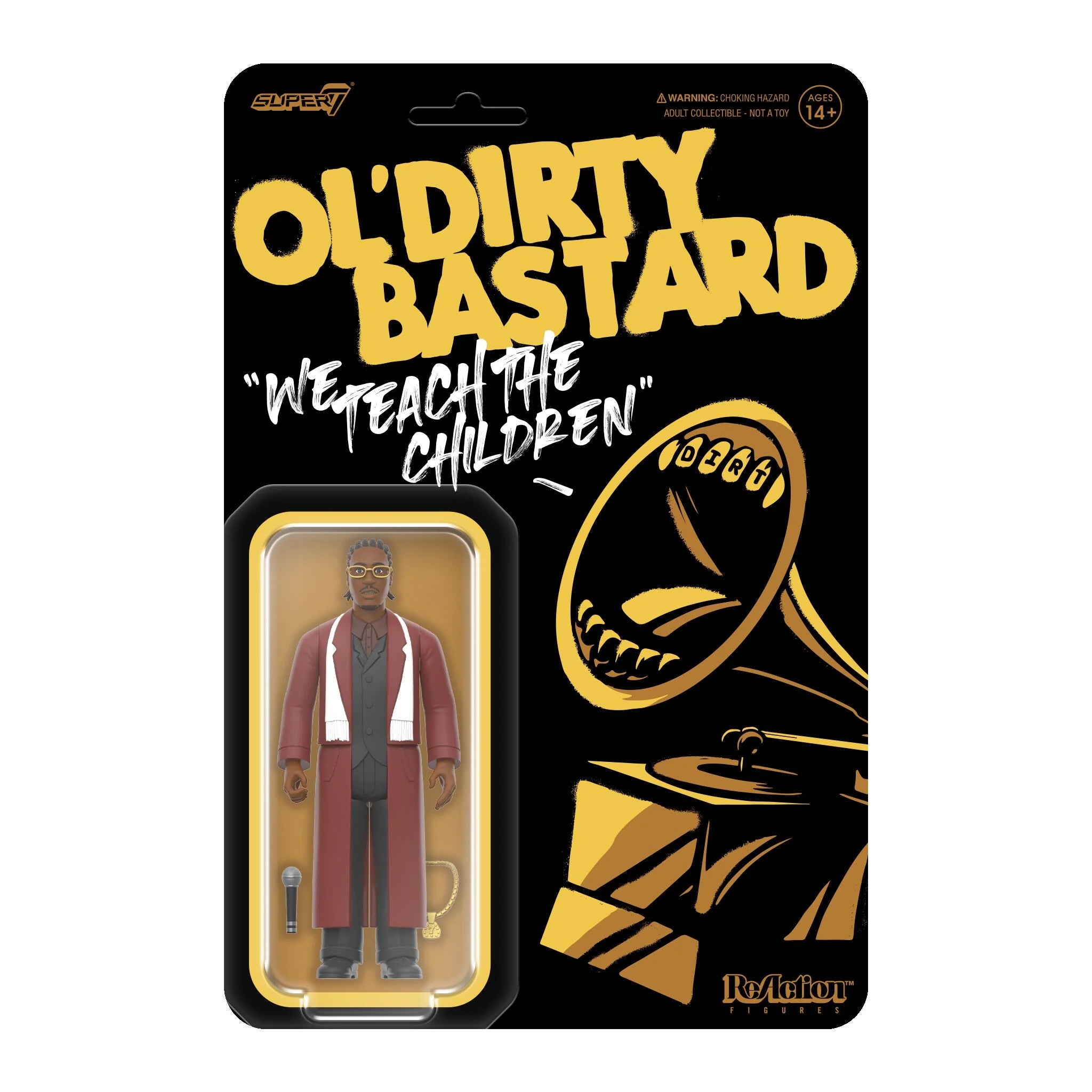 OL' DIRTY BASTARD REACTION FIGURE WAVE 4 (For The Children)