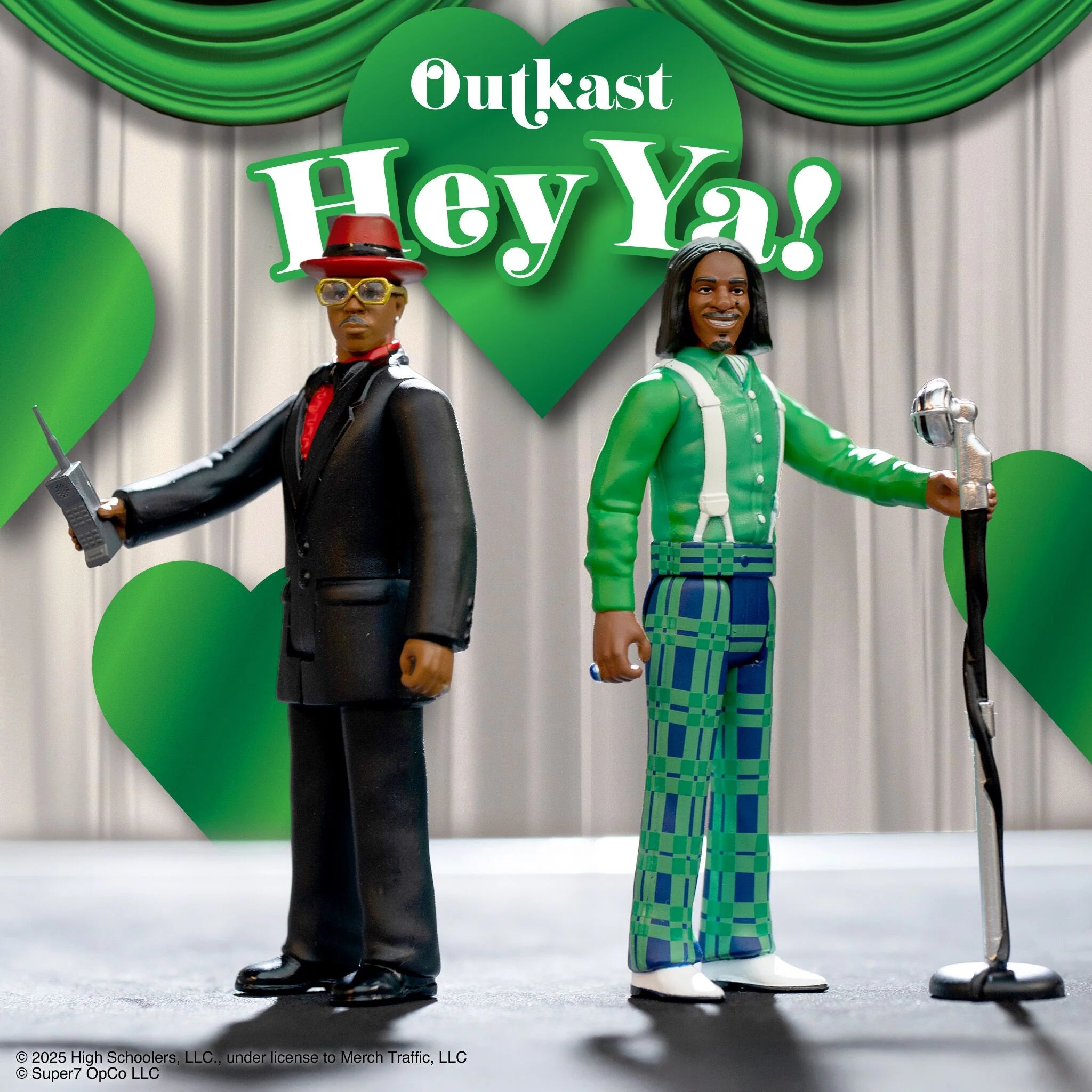 OUTKAST (HEY YA!) WAVE 4 2-PACK REACTION FIGURES