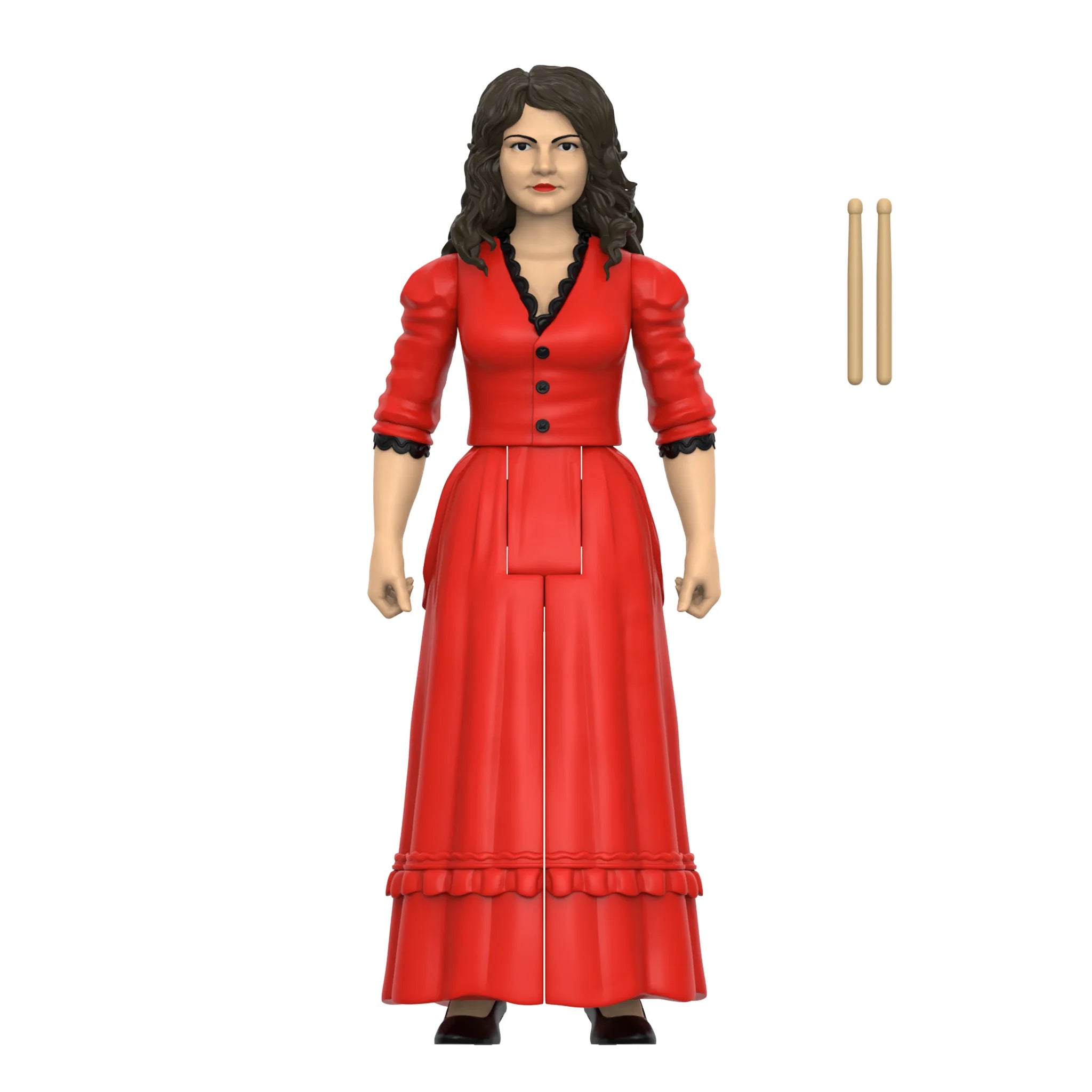 THE WHITE STRIPES 2-PACK REACTION FIGURES (Get Behind Me Satan)