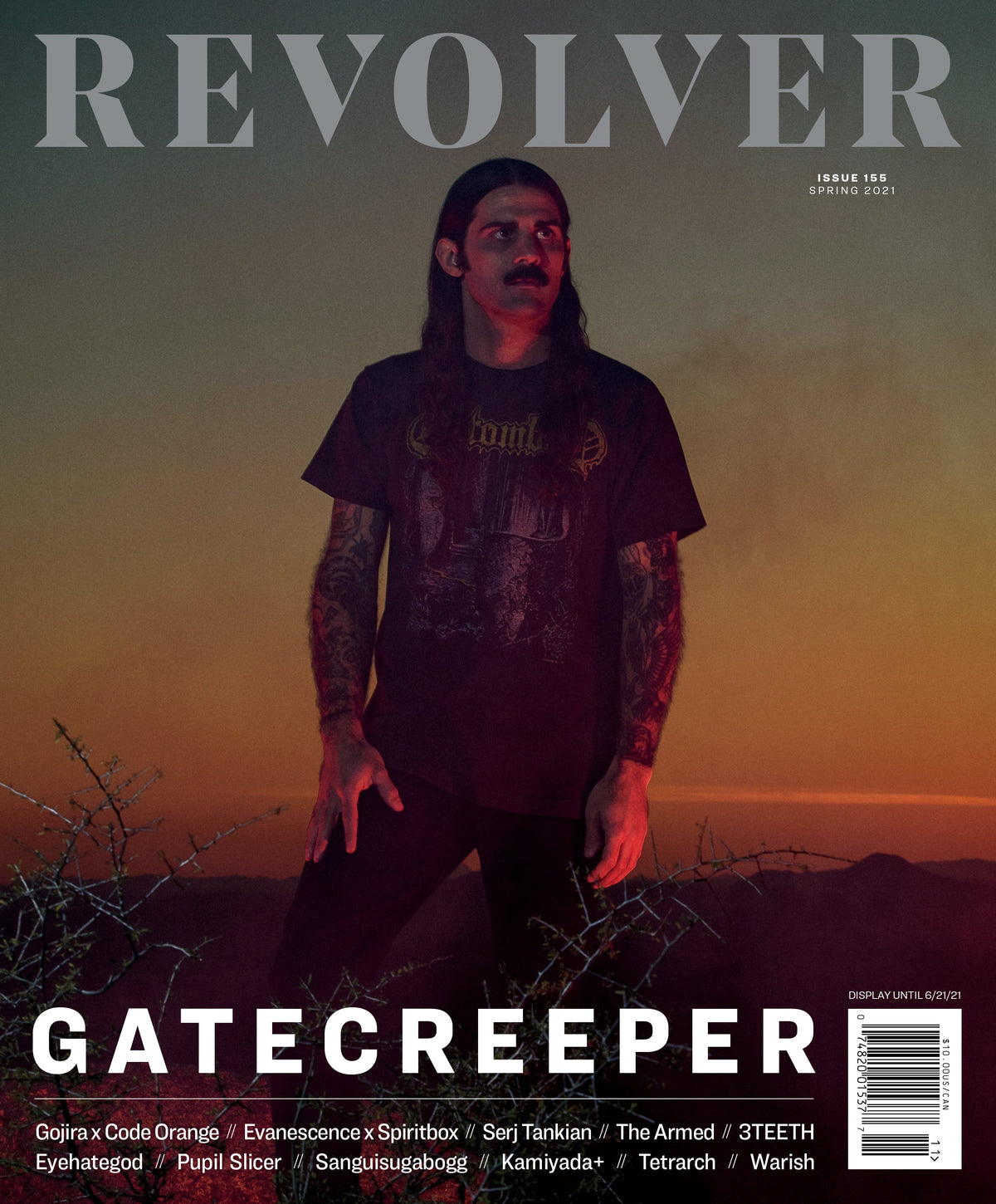 REVOLVER SPRING 2021 ISSUE FEATURING GATECREEPER