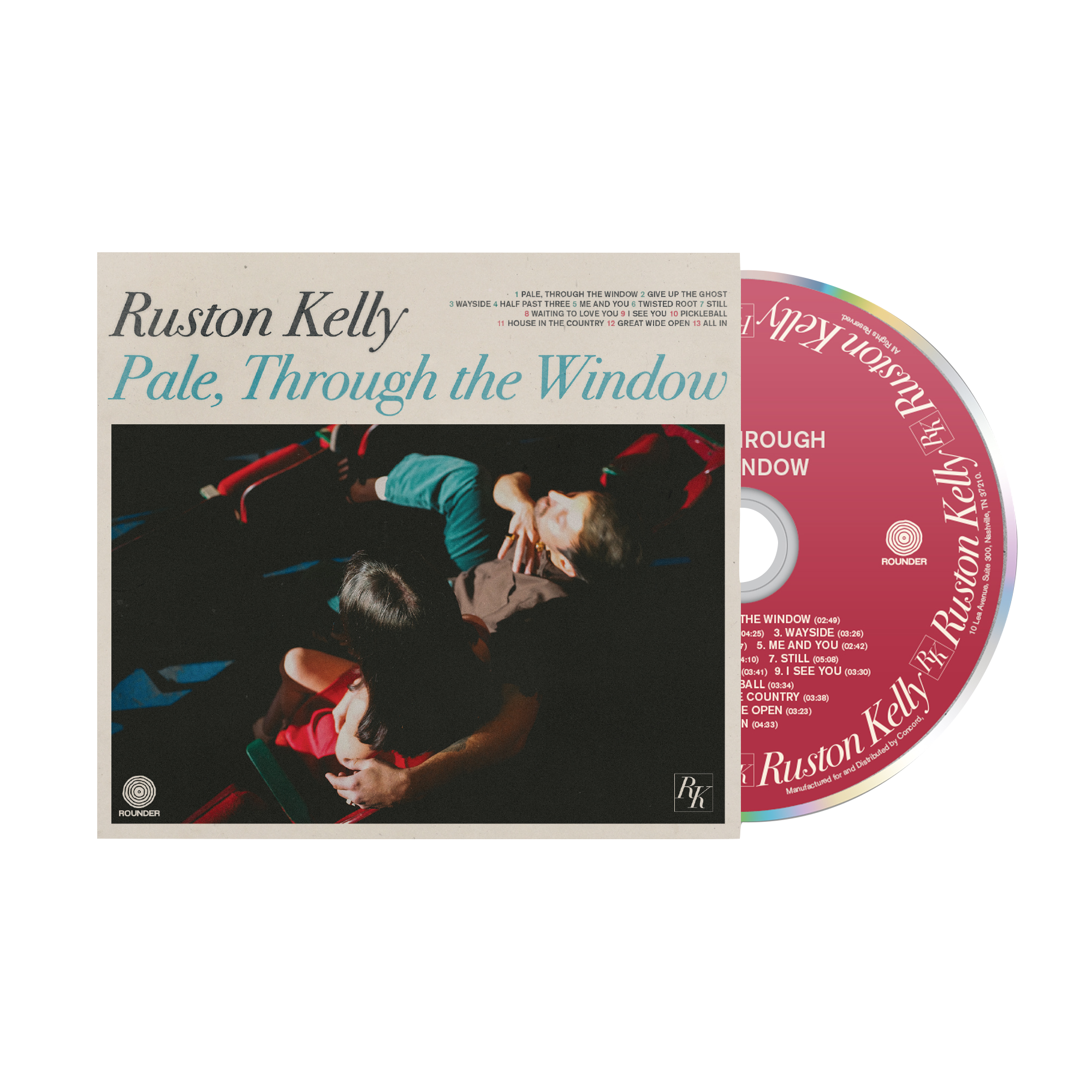 RUSTON KELLY 'PALE, THROUGH THE WINDOW' CD