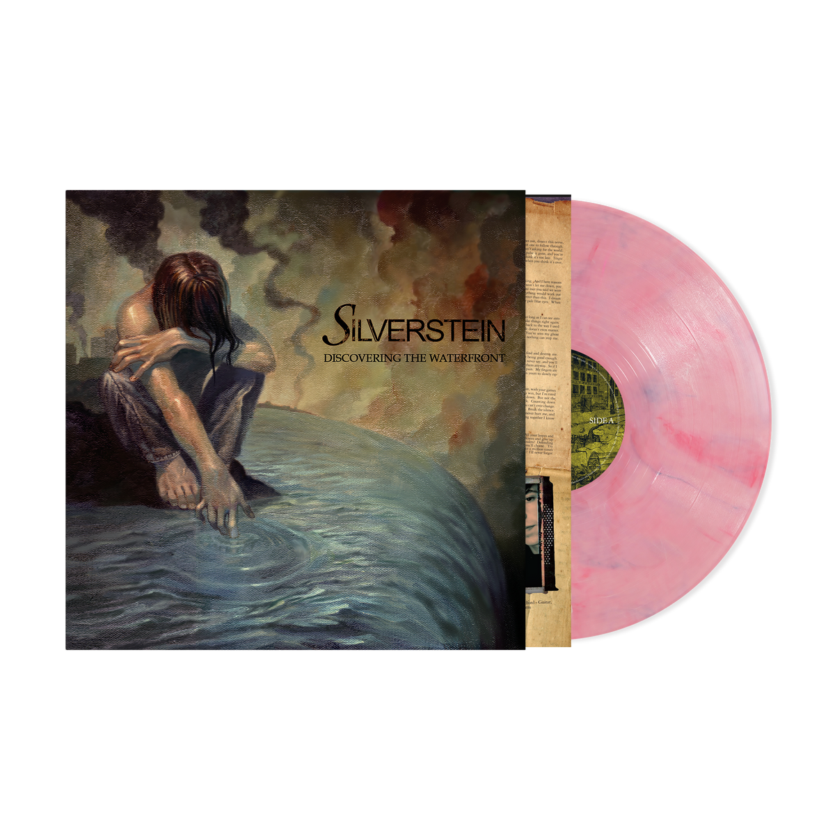 SILVERSTEIN ‘DISCOVERING THE WATERFRONT’ LP (Exclusive – Limited to 500, Pink Marble Vinyl)