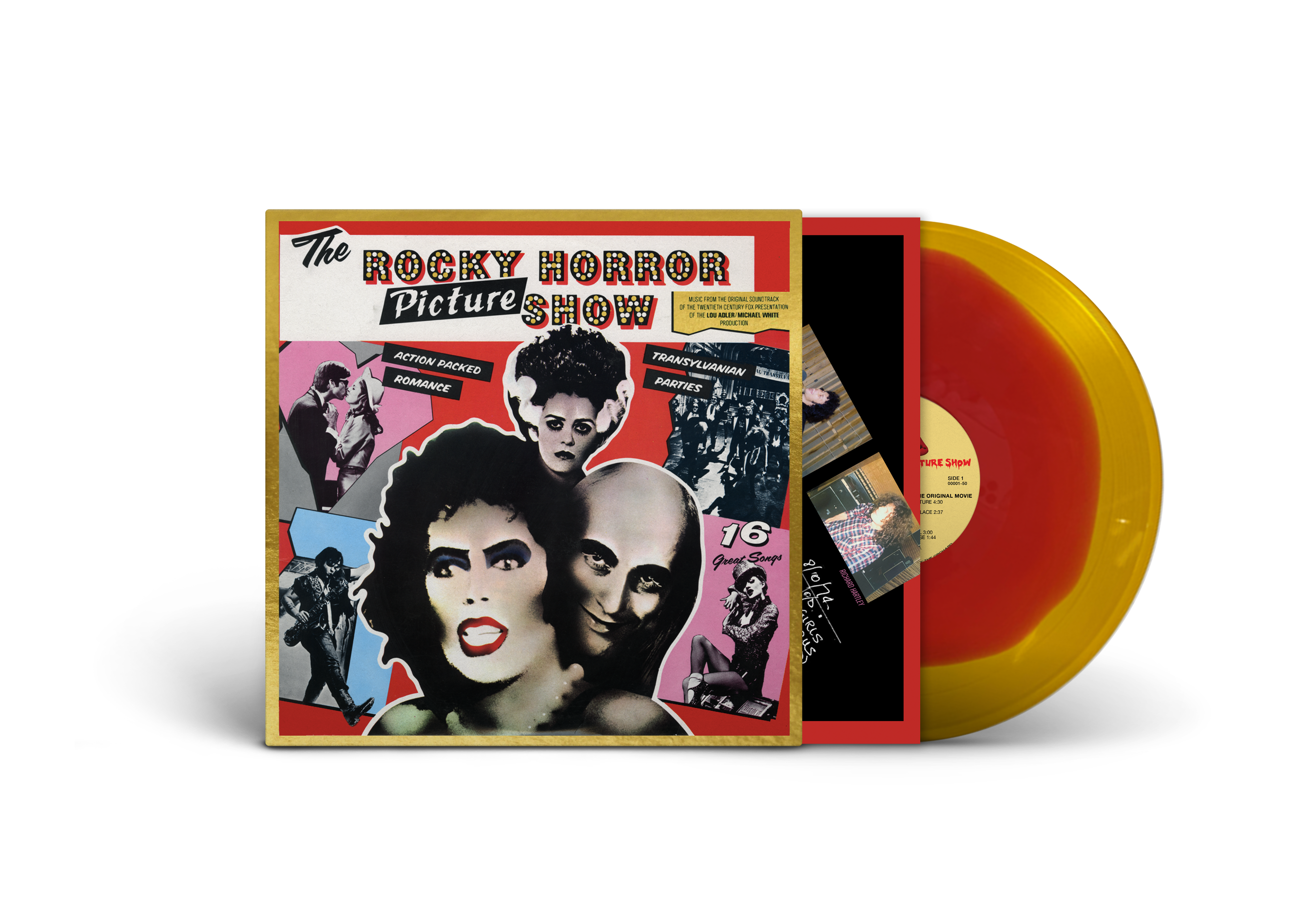 THE ROCKY HORROR PICTURE SHOW SOUNDTRACK LP (50th THE ROCKY HORROR PICTURE SHOW SOUNDTRACK LP (50th