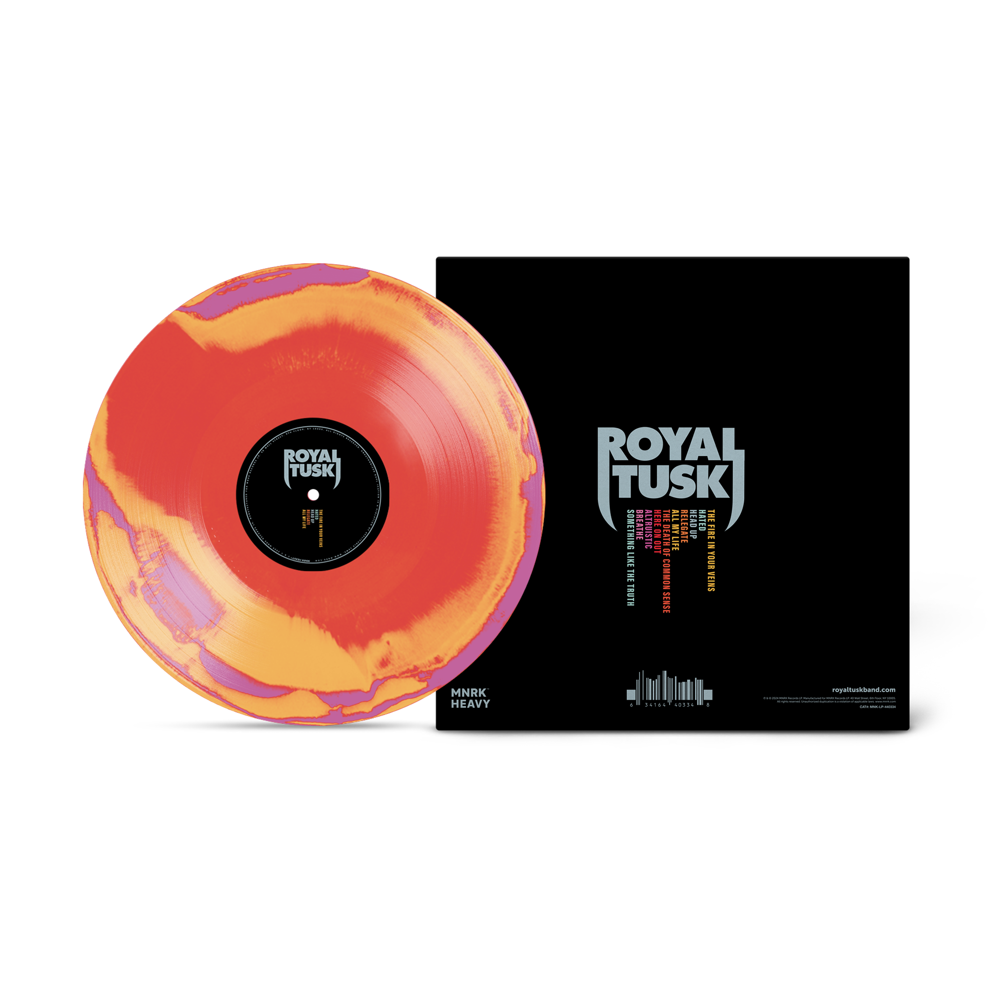 ROYAL TUSK 'ALTRUISTIC' LP (Tri-Color Vinyl)