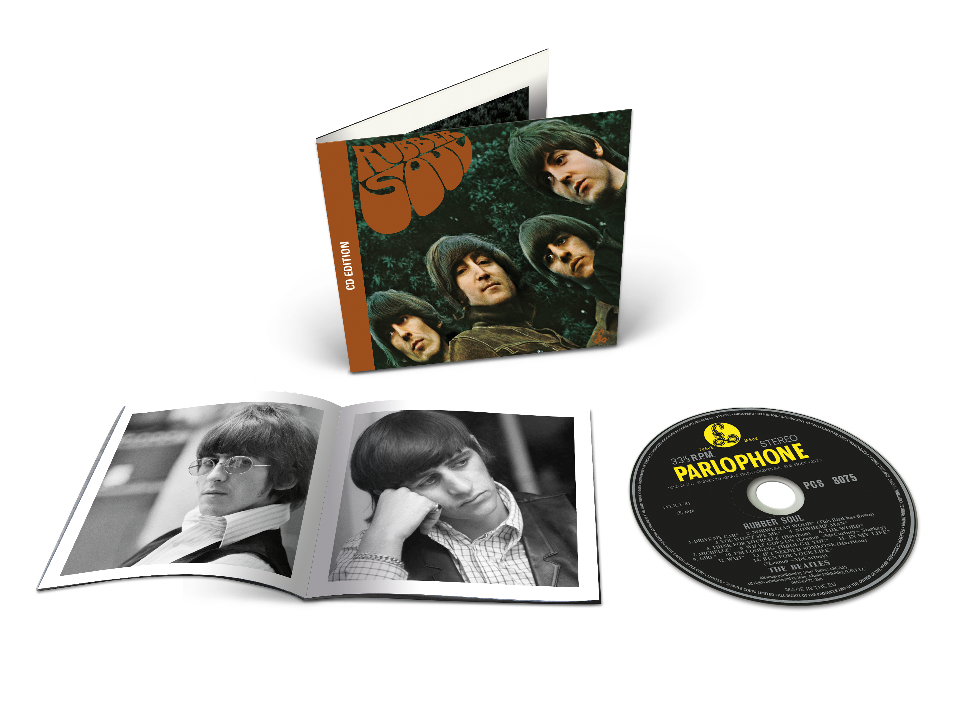 THE BEATLES 'RUBBER SOUL' CD