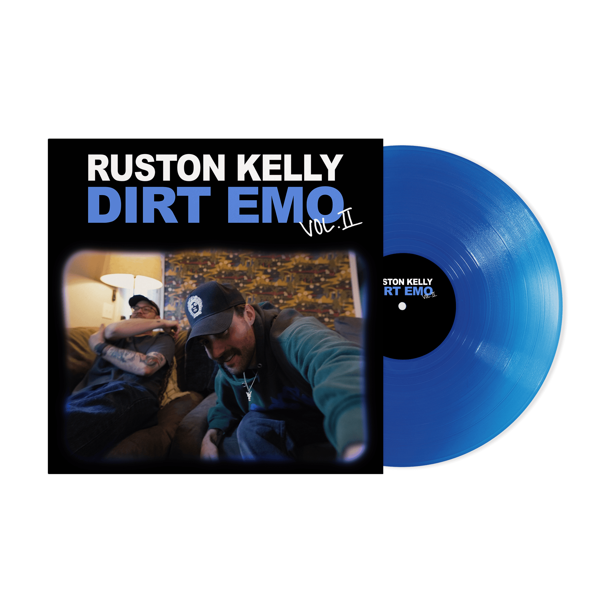 RUSTON KELLY 'DIRT EMO VOL. 2' LP (Very Sick Blue Vinyl)