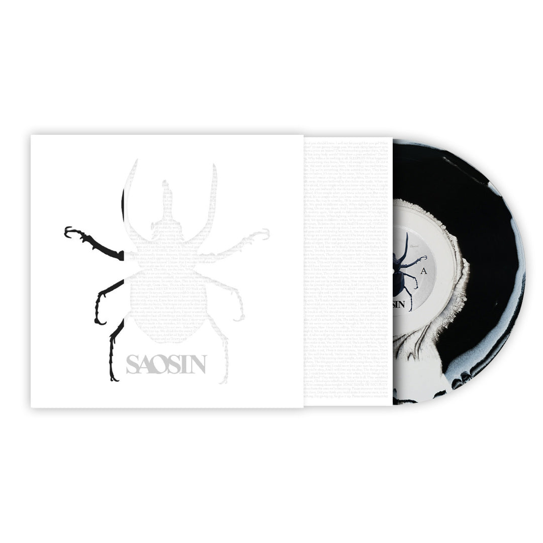 SAOSIN 'SAOSIN' LP (Limited Edition – Only 1000 Made, White & Black Sw