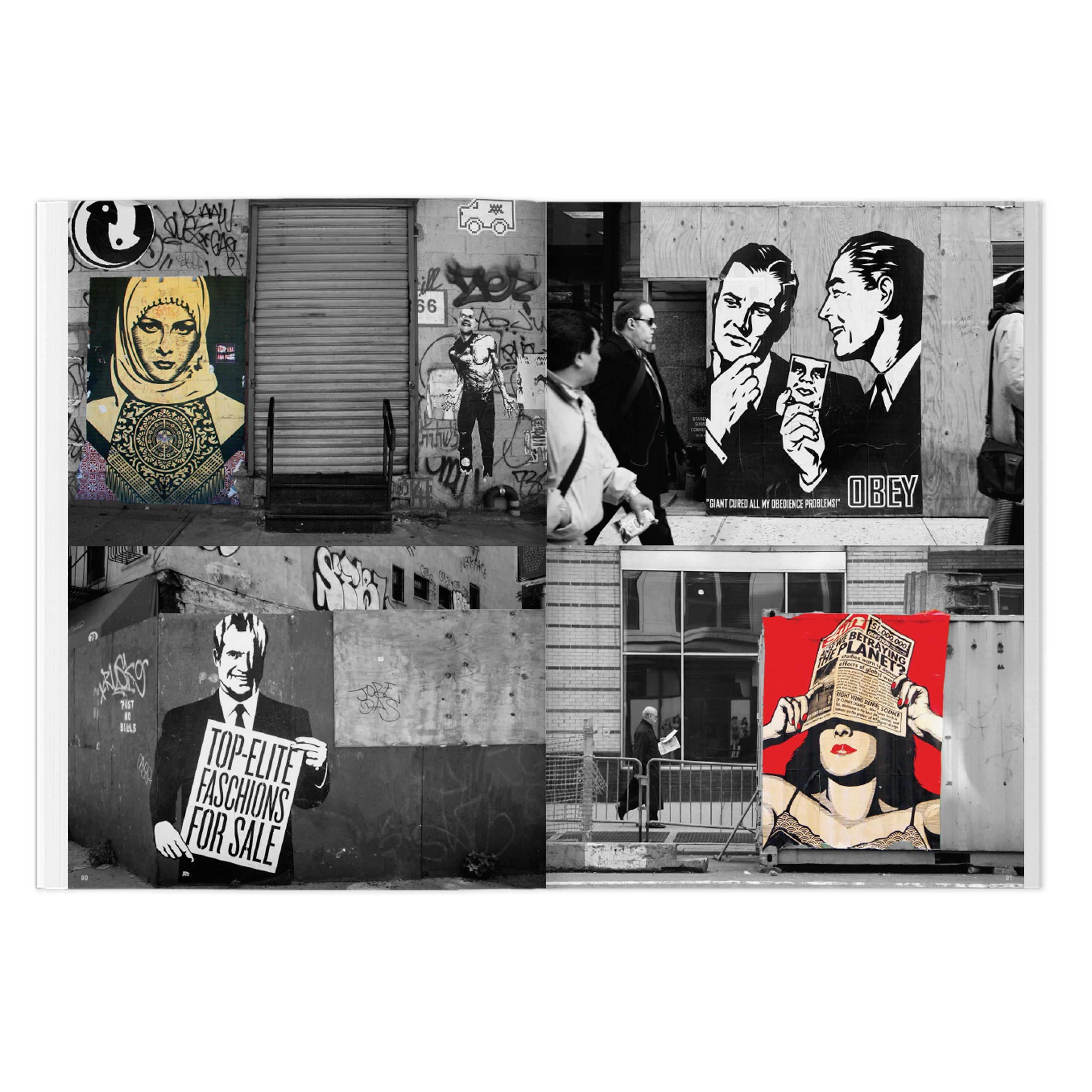 SHEPARD FAIREY “WEATHERED” BOOK